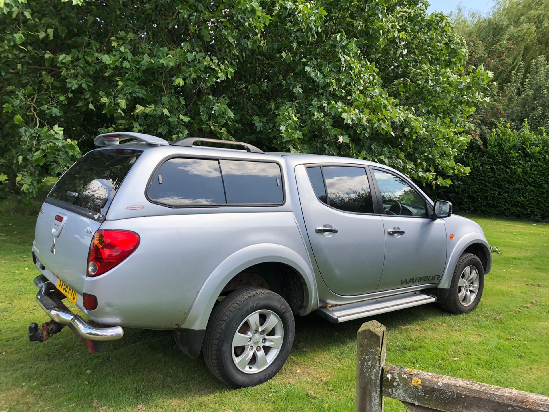 2008 MITSUBISHI L200 WARRIOR D/C 4WD SILVER PICK UP, 2.5 DIESEL ENGINE, 113,145 MILES *PLUS VAT* - Image 7 of 15