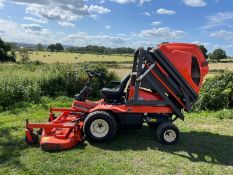 KUBOTA F3060 RIDE ON HIGH TIP MOWER, RUNS DRIVES AND CUTS, SHOWING 2505 HOURS *PLUS VAT*