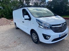 2016 VAUXHALL VIVARO 2900 SPORTIVE CDTI WHITE PANEL VAN, 1.6 DIESEL, 92K MILES *PLUS VAT*