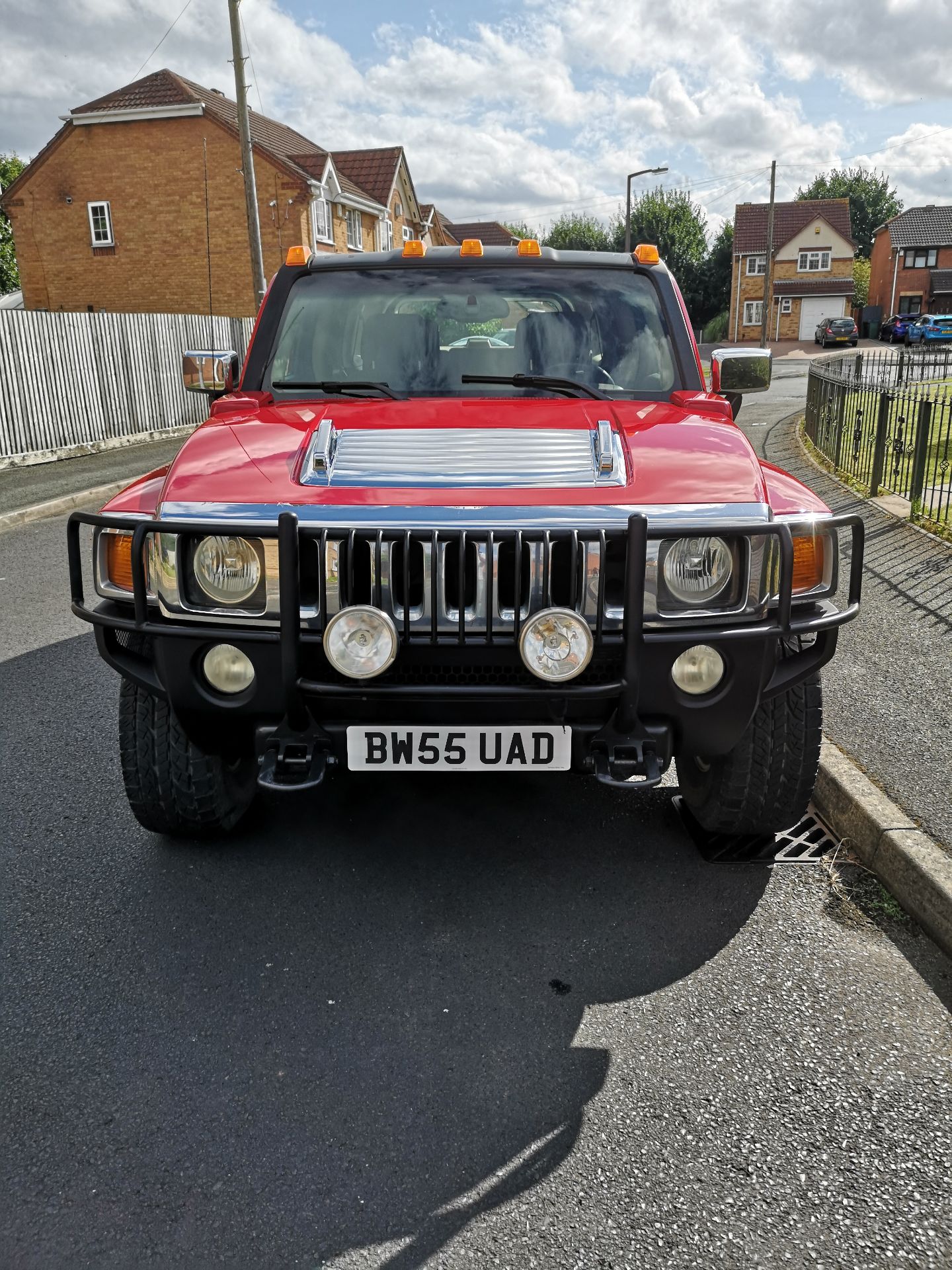 2006 RED HUMMER H3 4x4, 90,171 MILES, SAT NAV, SIDE STEPS AND BULL BARS *PLUS VAT* - Image 14 of 16