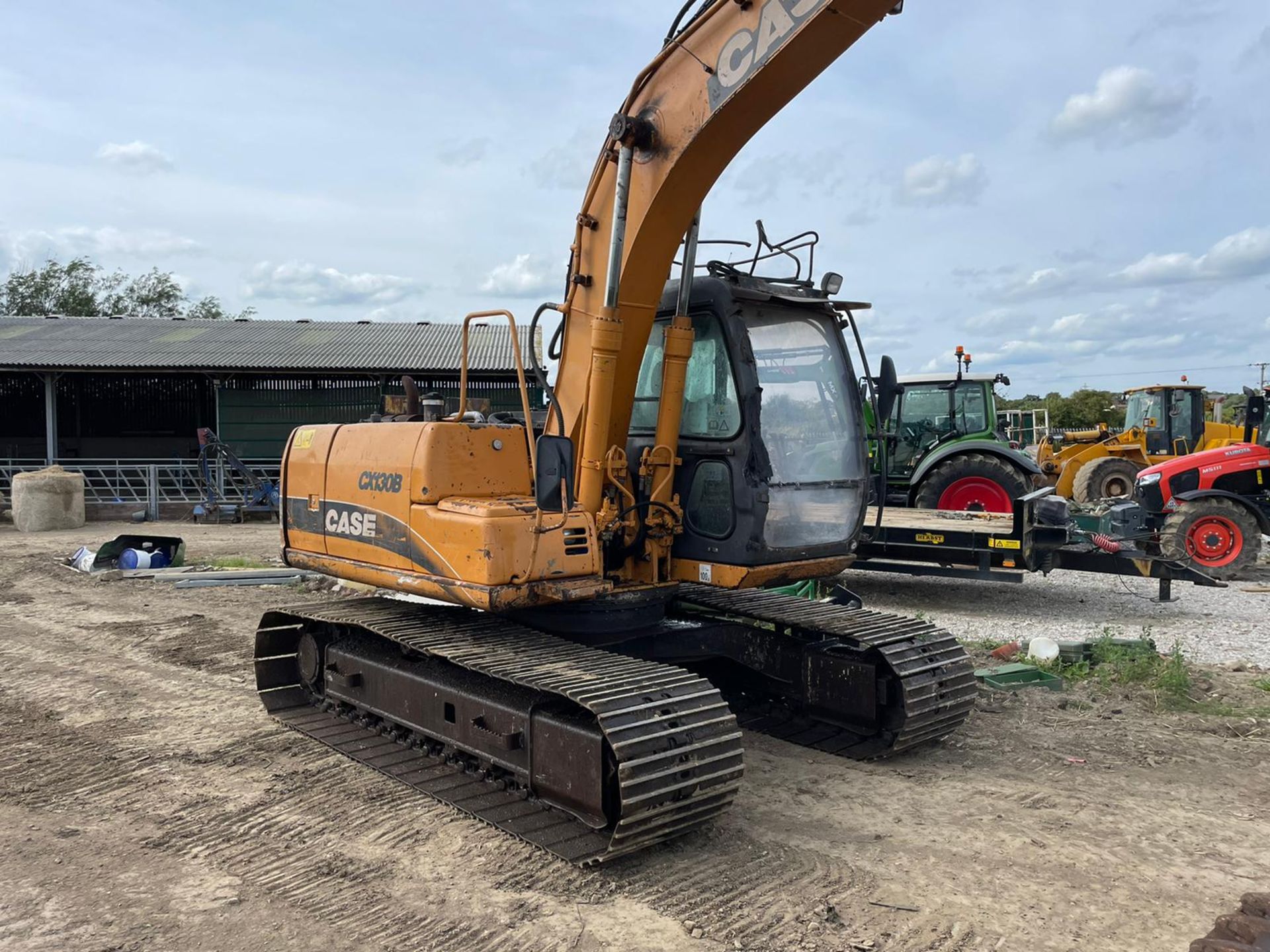 CASE CX130B 13TON EXCAVATOR / DIGGER, RUNS DRIVES AND DIGS, HILL QUICK HITCH *PLUS VAT* - Image 3 of 14