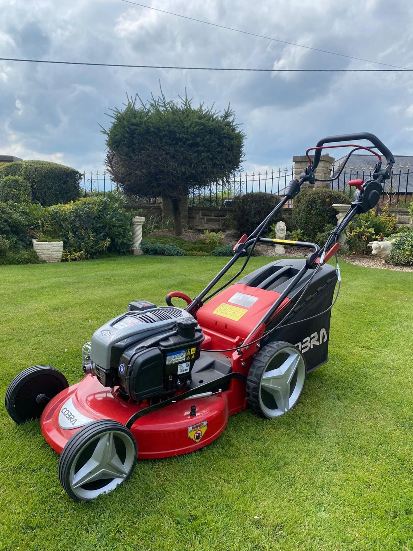 NEW AND UNUSED COBRA MX515SPBI LAWN MOWER, ELECTRIC START, 20" DECK, MANUAL INCLUDED *NO VAT* - Image 2 of 6