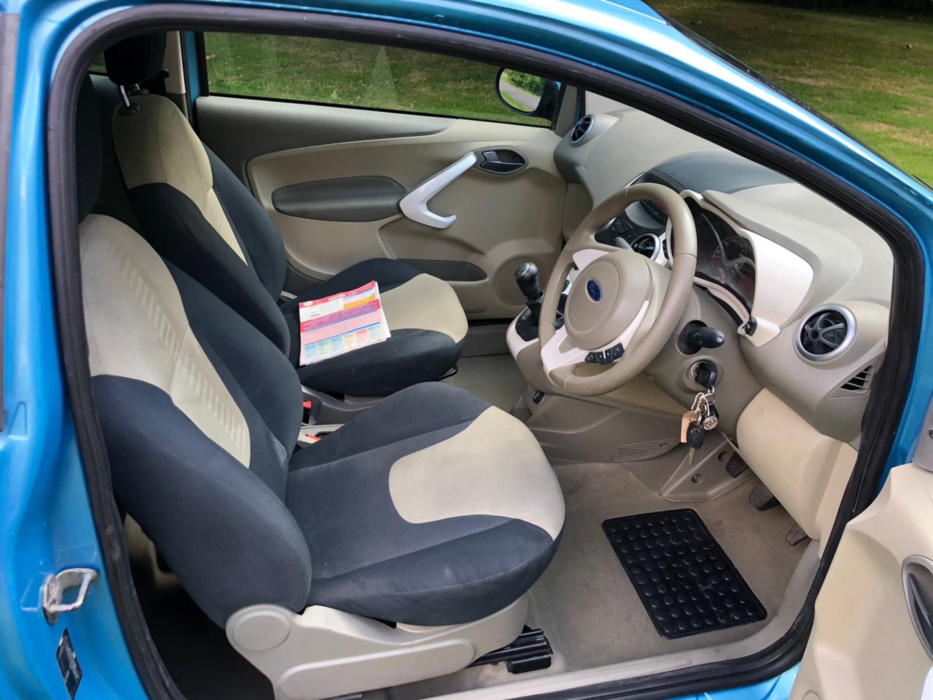 2008/58 FORD KA ZETEC TDCI BLUE 3 DOOR HATCHBACK, LOW MILEAGE 16,106 MILES, 1.3 DIESEL *NO VAT* - Image 10 of 13