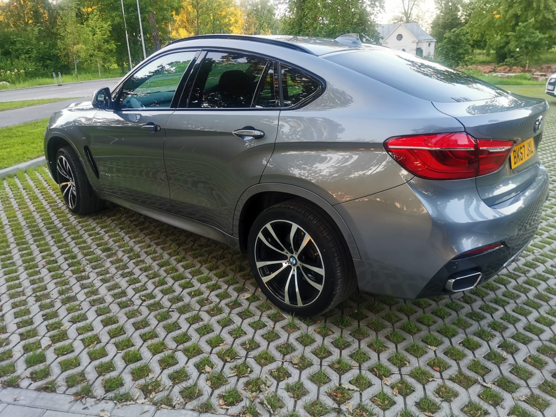 2017 BMW X6 XDRIVE 40D M SPORT AUTO GREY COUPE. 3.0 DIESEL ENGINE *NO VAT* - Image 6 of 28