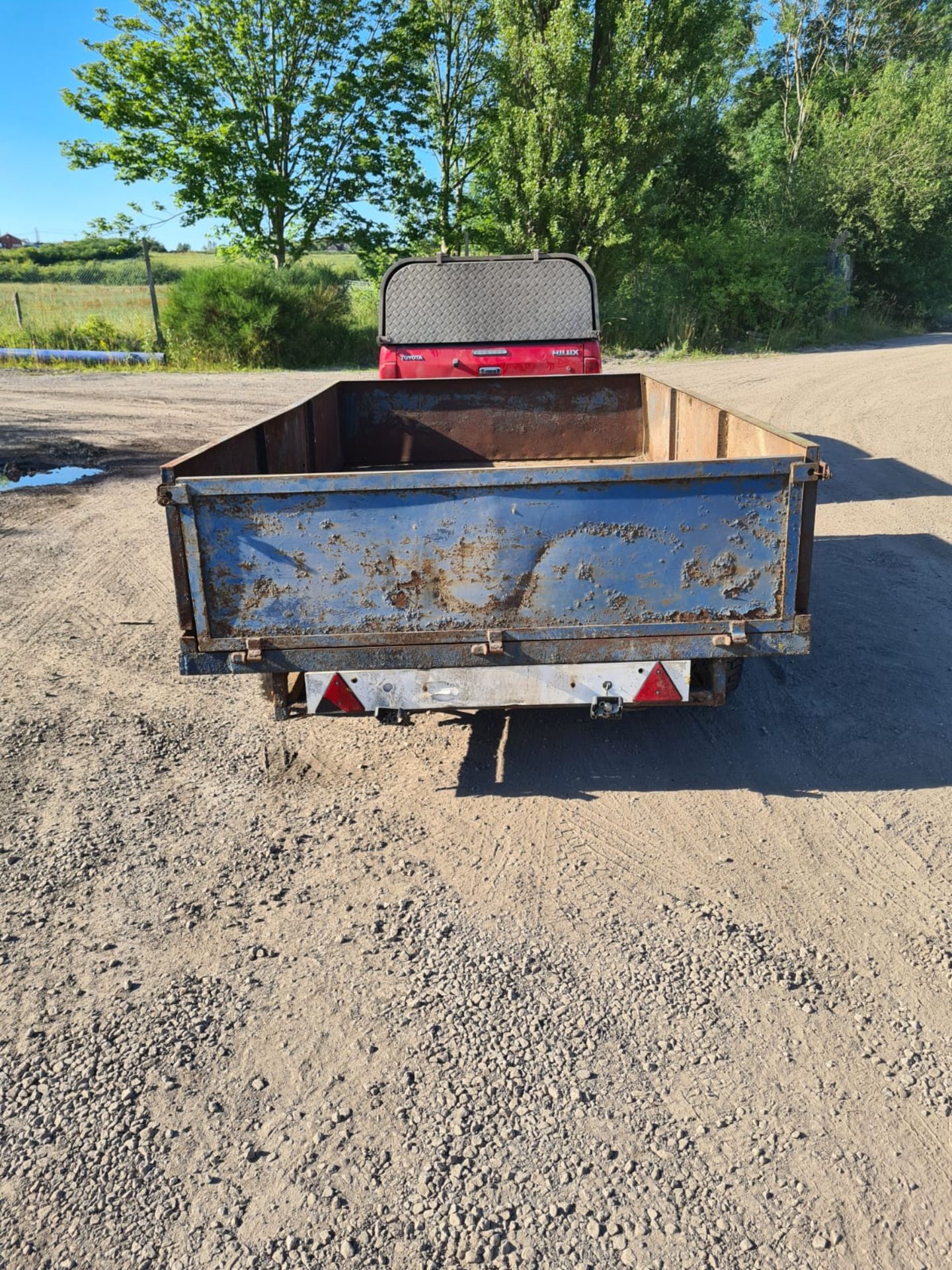 TWIN AXLE TRAILER 6ft x 12ft *NO VAT* - Image 4 of 5