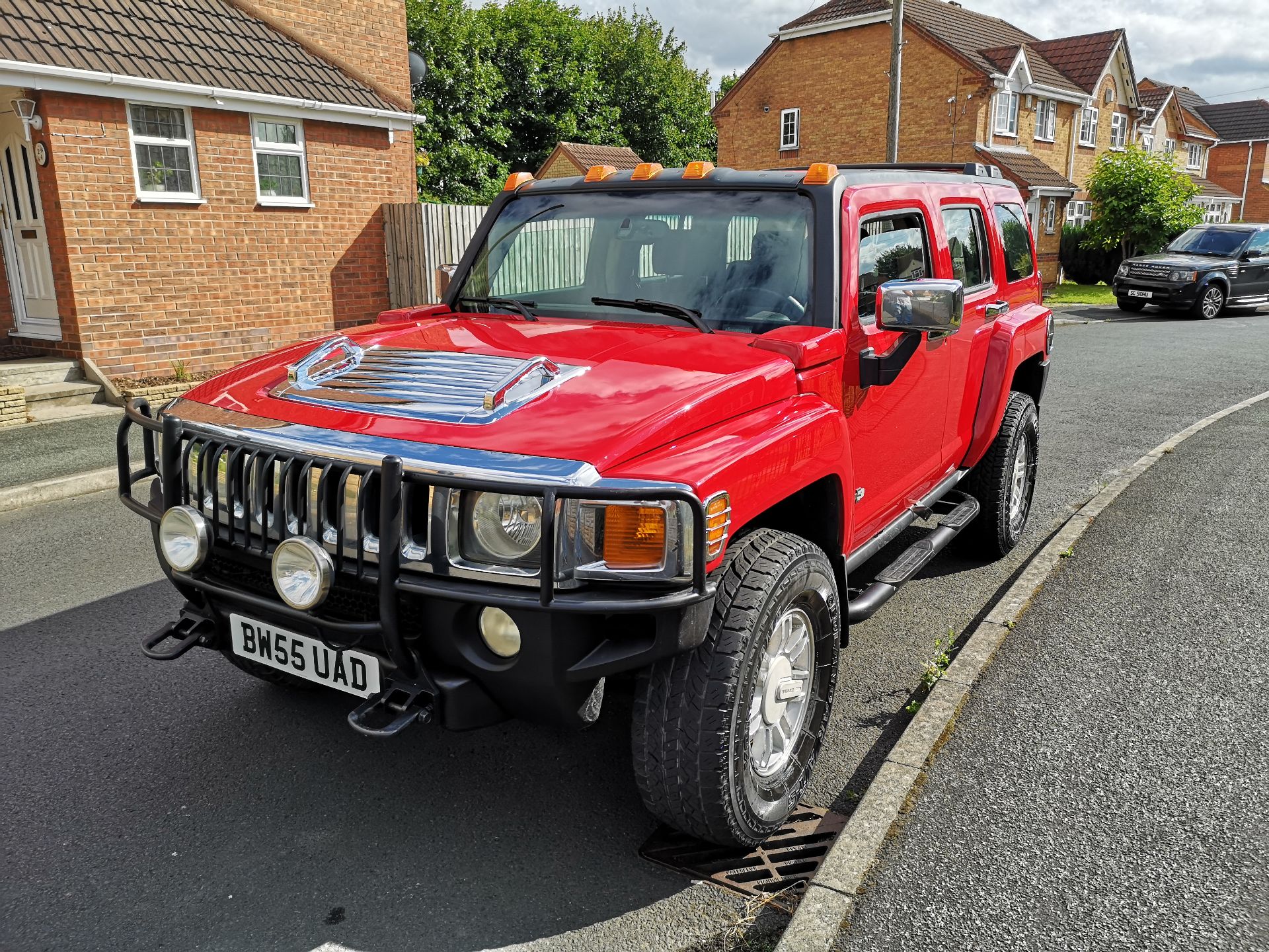 2006 RED HUMMER H3 4x4, 90,171 MILES, SAT NAV, SIDE STEPS AND BULL BARS *PLUS VAT* - Image 15 of 16