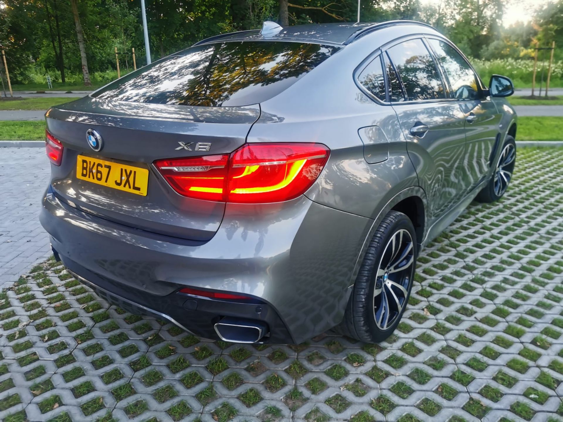 2017 BMW X6 XDRIVE 40D M SPORT AUTO GREY COUPE. 3.0 DIESEL ENGINE *NO VAT* - Image 10 of 28