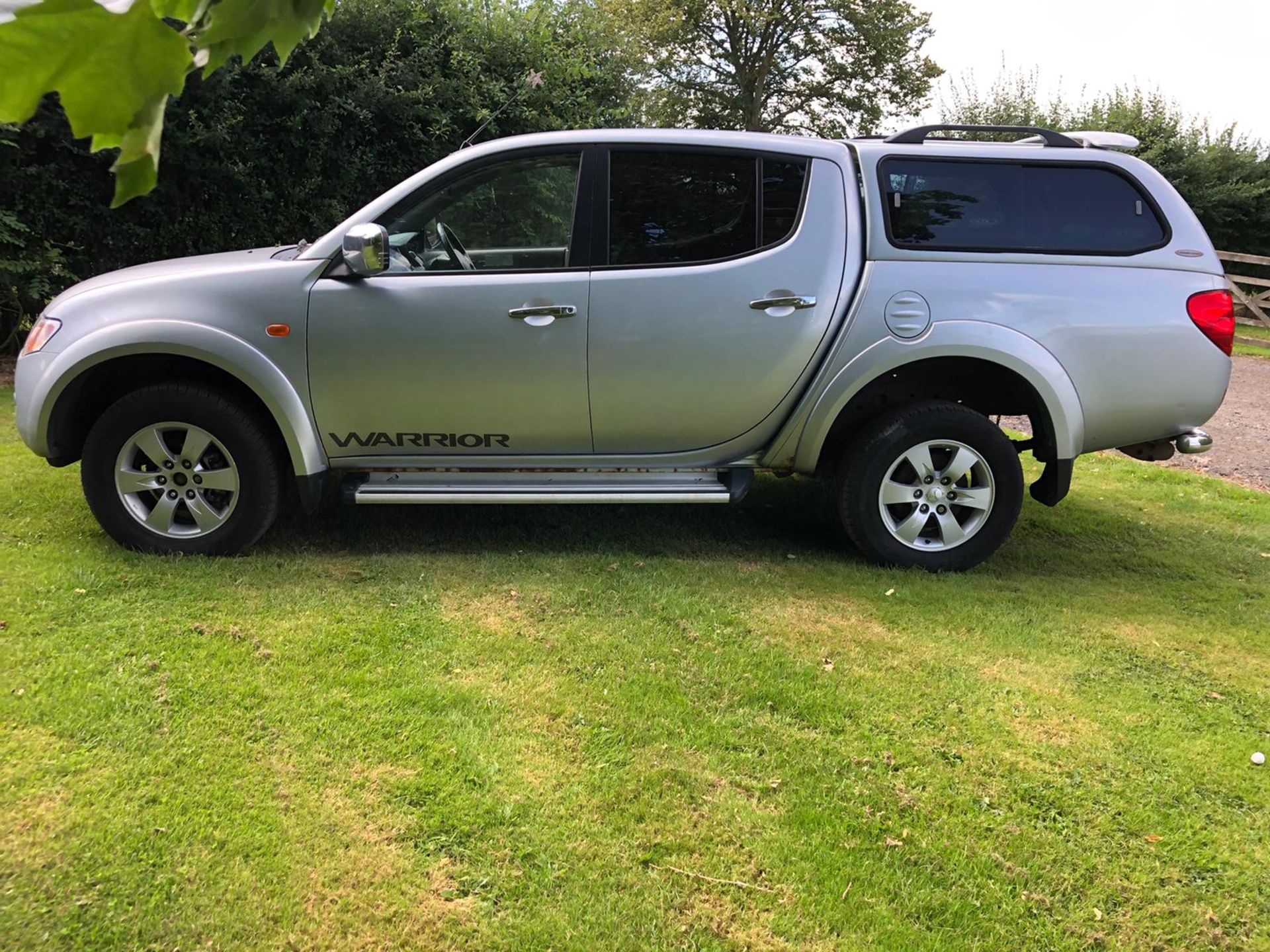 2008 MITSUBISHI L200 WARRIOR D/C 4WD SILVER PICK UP, 2.5 DIESEL ENGINE, 113,145 MILES *PLUS VAT* - Image 4 of 15