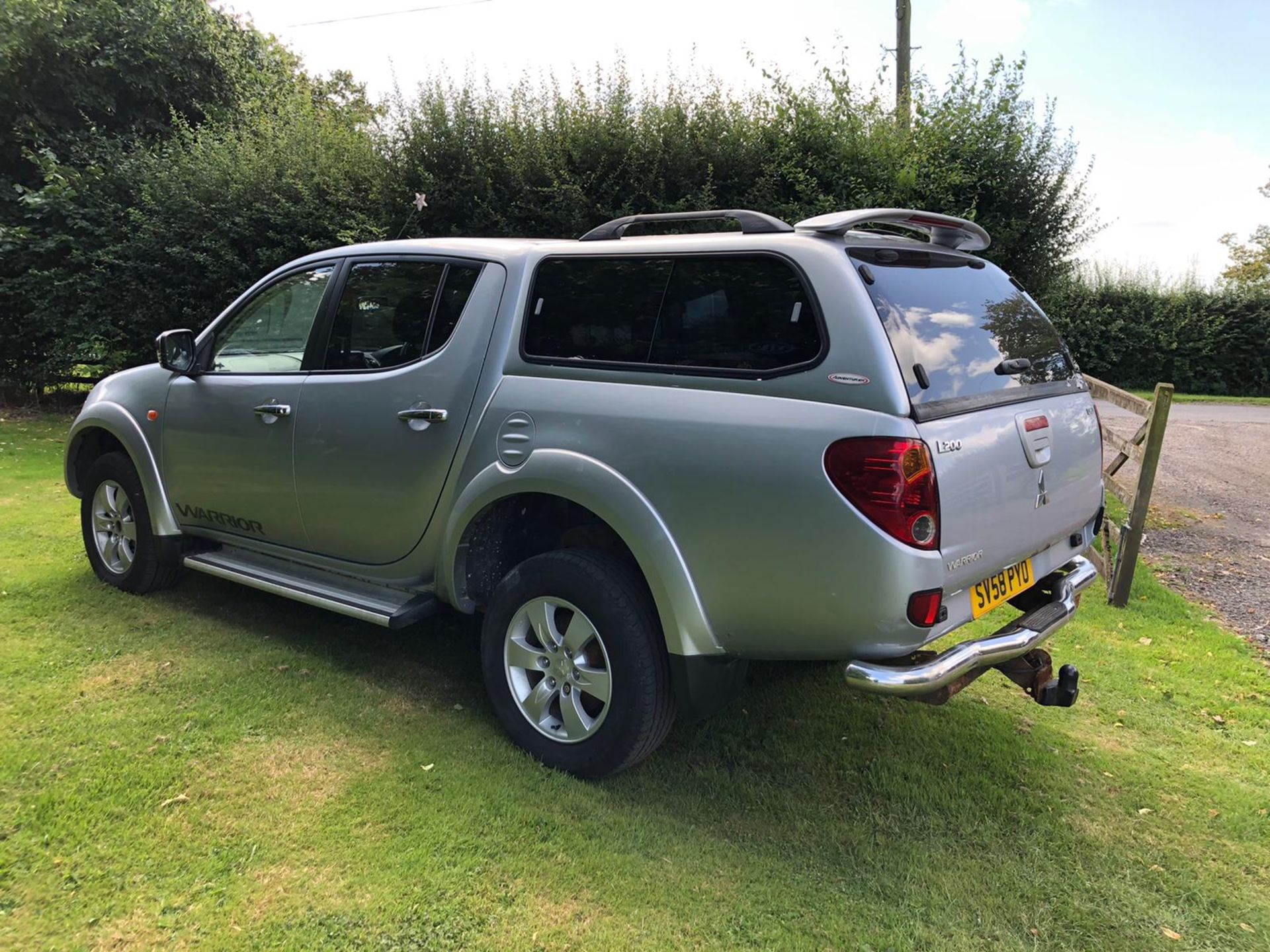 2008 MITSUBISHI L200 WARRIOR D/C 4WD SILVER PICK UP, 2.5 DIESEL ENGINE, 113,145 MILES *PLUS VAT* - Image 5 of 15