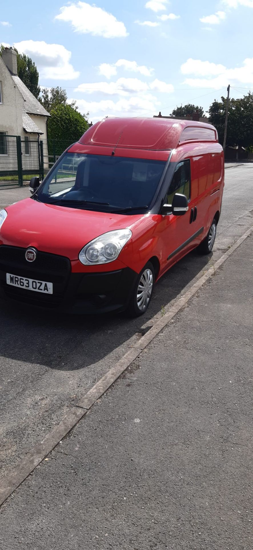 2013/63 FIAT DOBLO 16V XL MULTIJET LWB 1.6 RED PANEL VAN, LOW MILEAGE 41K MILES *PLUS VAT* - Image 2 of 12