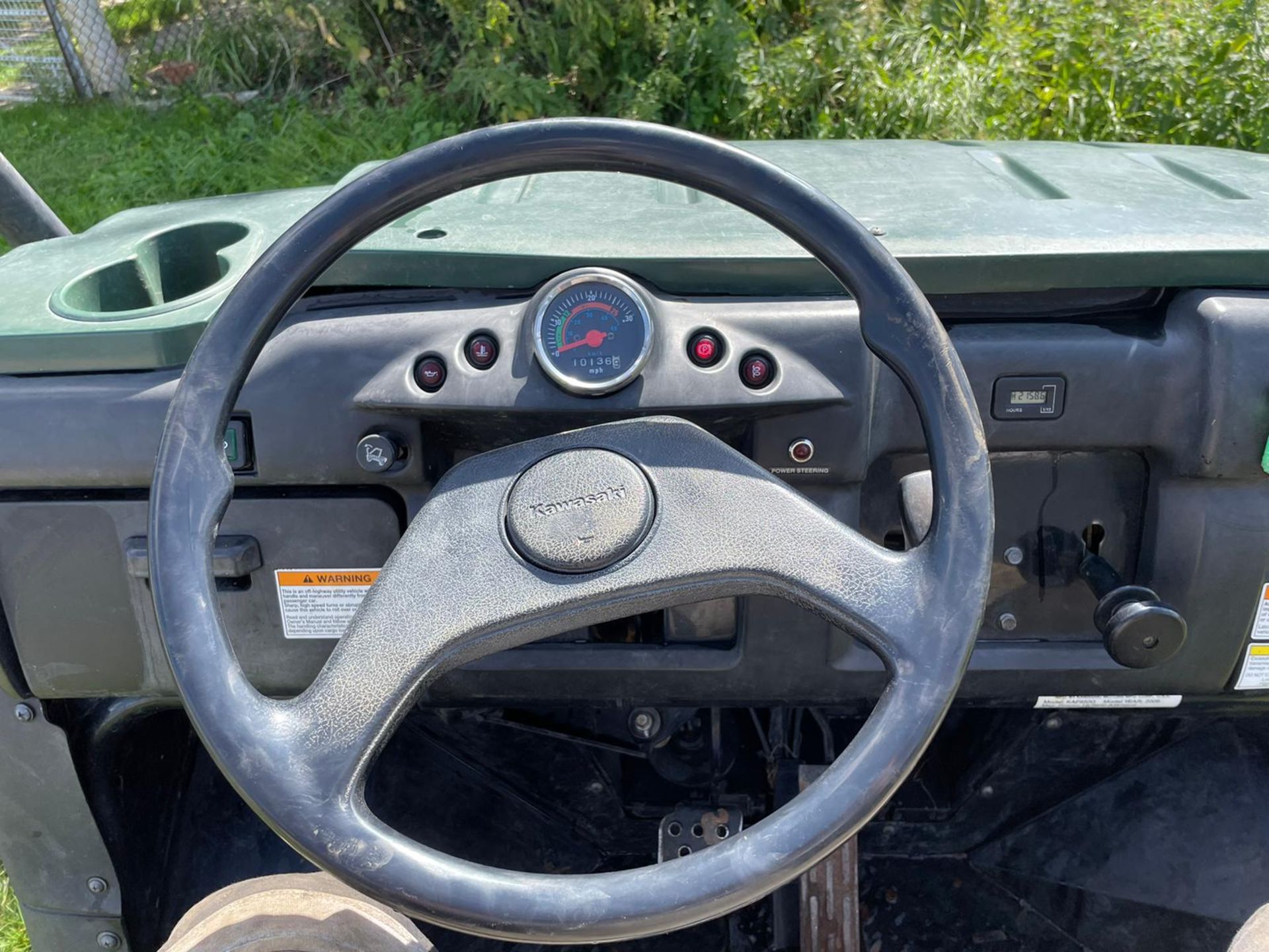 2009 KAWASAKI MULE 4010 4 SEATER TWIN CAB BUGGI. RUNS AND DRIVES, SHOWING 2158 HOURS *NO VAT* - Image 10 of 10