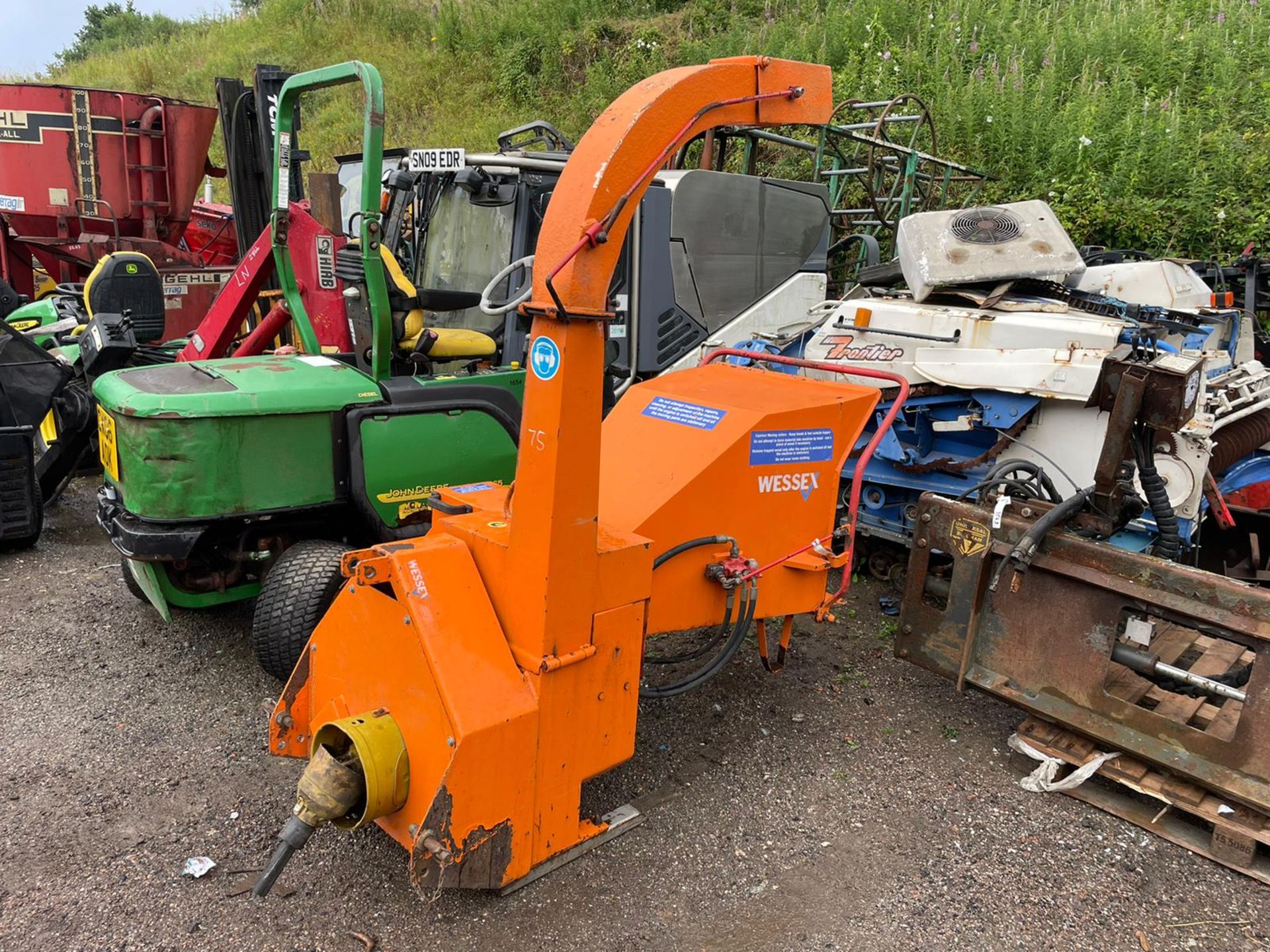 WESSEX JENSEN A518 Z WOOD CHIPPER, SUITABLE FOR 3 POINT LINKAGE, FULL PTO INCLUDED *PLUS VAT* - Image 2 of 7