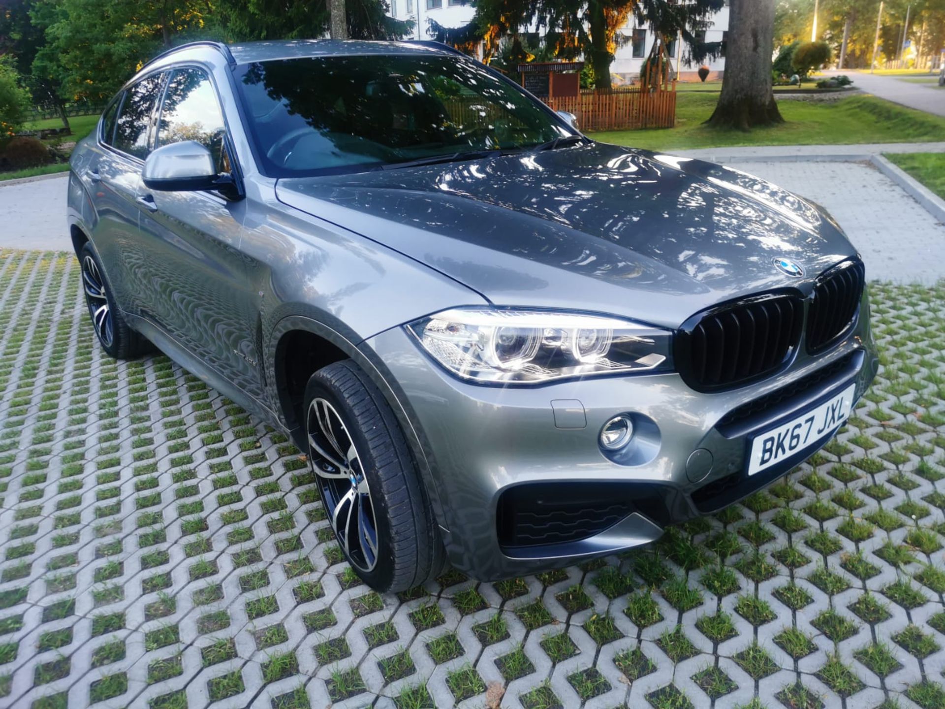 2017 BMW X6 XDRIVE 40D M SPORT AUTO GREY COUPE. 3.0 DIESEL ENGINE *NO VAT* - Image 12 of 28