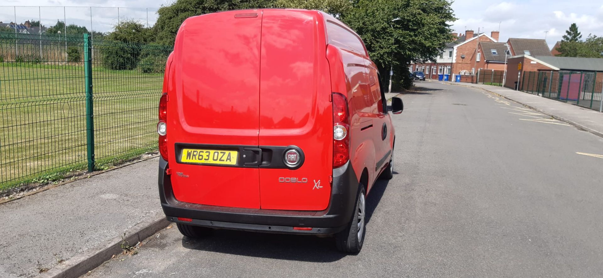 2013/63 FIAT DOBLO 16V XL MULTIJET LWB 1.6 RED PANEL VAN, LOW MILEAGE 41K MILES *PLUS VAT* - Image 4 of 12