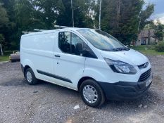 2016/65 FORD TRANSIT CUSTOM 270 ECO-TECH WHITE PANEL VAN, 2.2 DIESEL ENGINE, 58K MILES *PLUS VAT*