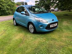 2008/58 FORD KA ZETEC TDCI BLUE 3 DOOR HATCHBACK, LOW MILEAGE 16,106 MILES, 1.3 DIESEL *NO VAT*