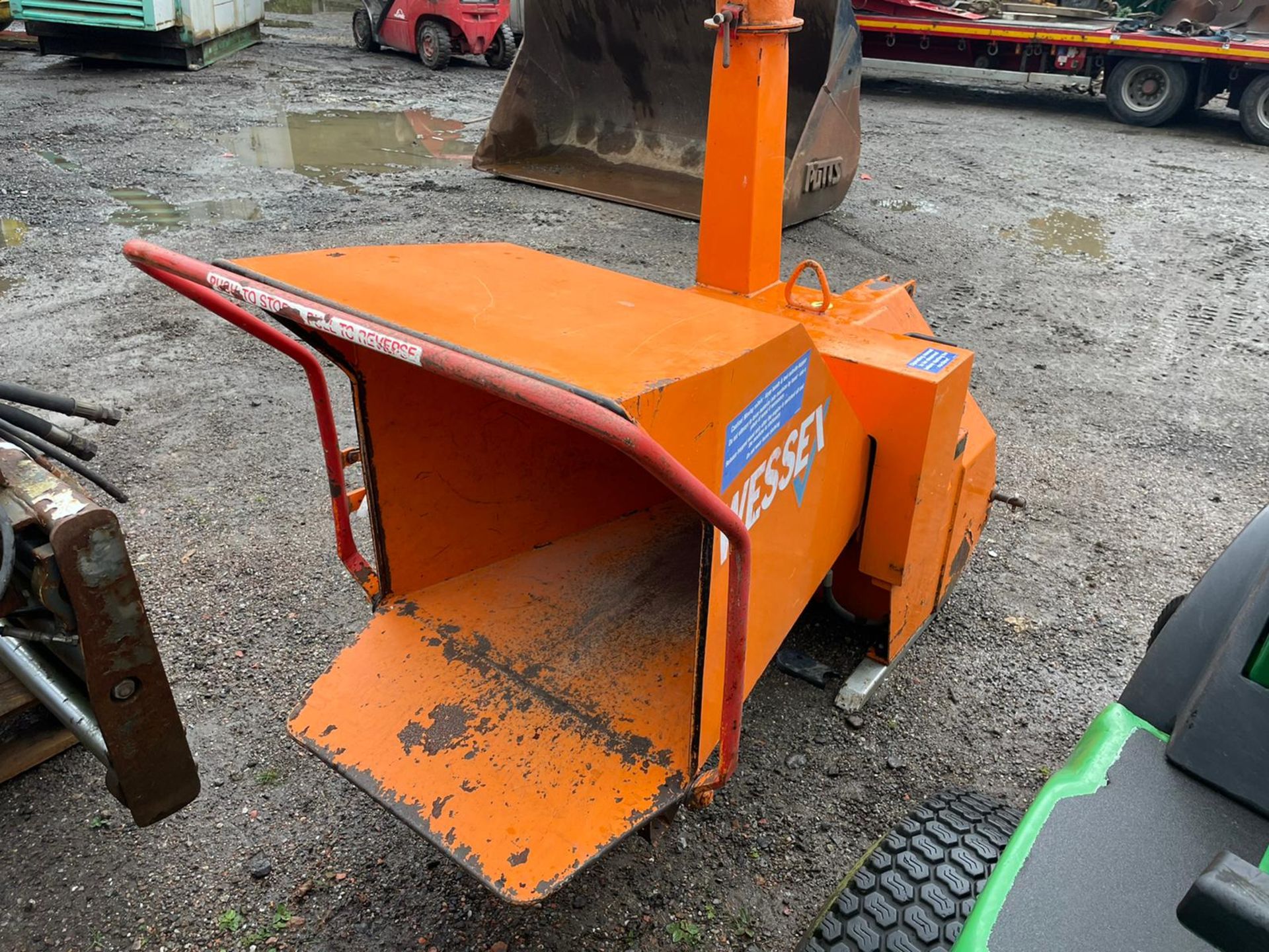 WESSEX JENSEN A518 Z WOOD CHIPPER, SUITABLE FOR 3 POINT LINKAGE, FULL PTO INCLUDED *PLUS VAT* - Image 4 of 7
