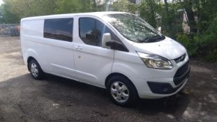 2016/66 REG FORD TRANSIT CUSTOM 290 LIMITED 2.0 DIESEL WHITE POSSIBLE CAMPERVAN / DAY VAN *NO VAT*