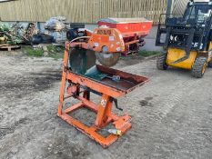 2017 RED BAND BSD45 MANSONRY SAW, 18" BLADE, REQUIRES 110v GENERATOR TO WORK *NO VAT*