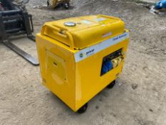 EVO POWER HD6000SL 6KvA DIESEL GENERATOR, 115v OR 230v, ELECTRIC START, 2 KEYS, DIESEL ENGINE*NO VAT