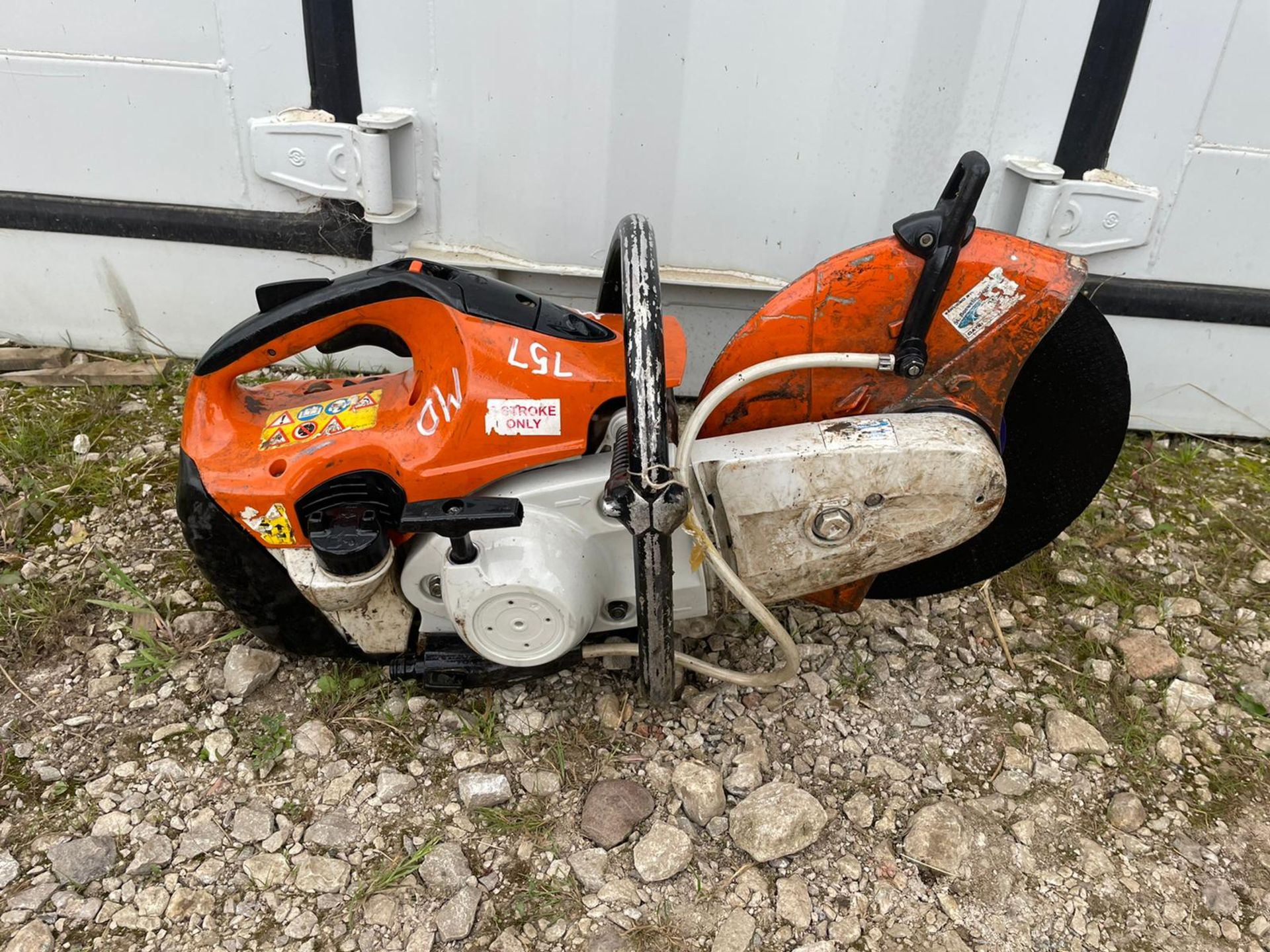 STIHL TS410 DISC CUTTER, COMPRESSION, DIRECT FROM PLANT HIRE COMPANY *NO VAT* - Image 4 of 5