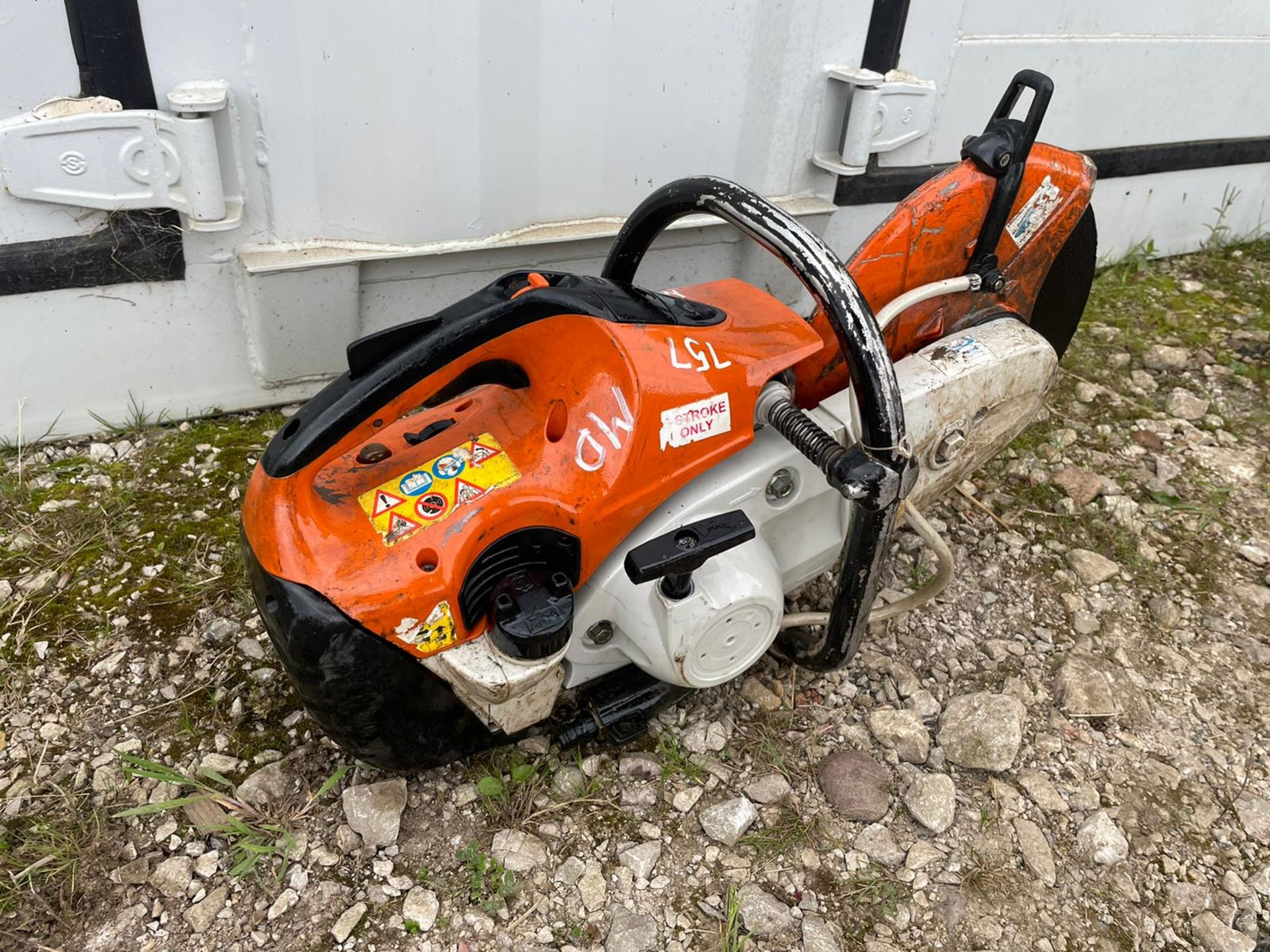 STIHL TS410 DISC CUTTER, COMPRESSION, DIRECT FROM PLANT HIRE COMPANY *NO VAT* - Image 2 of 5