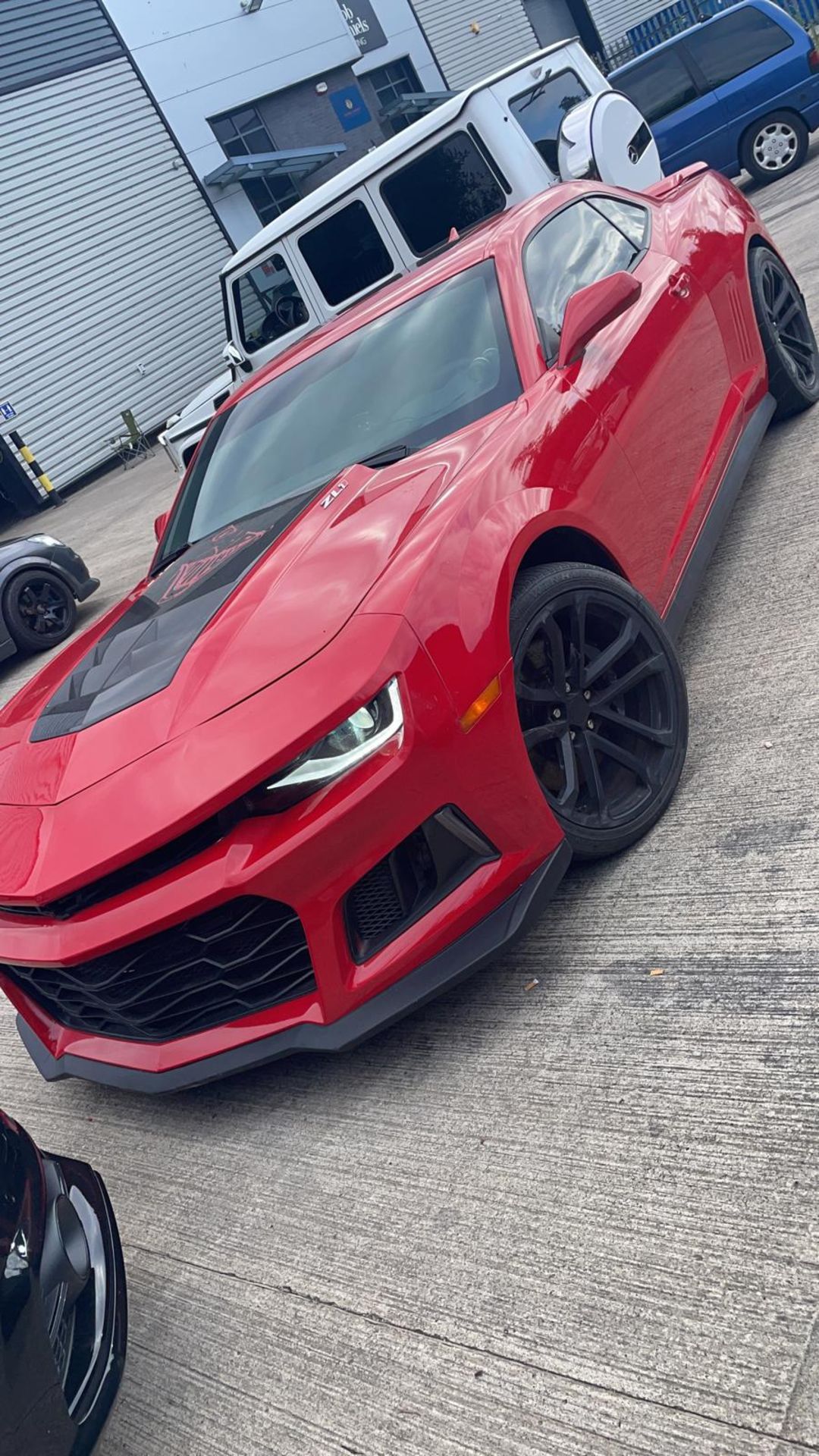 2015 RED CHEVROLET CAMARO ZL1, FACE LIFT UPGRADED, FULL METH KIT, WITH NOVA *PLUS VAT* - Image 3 of 12