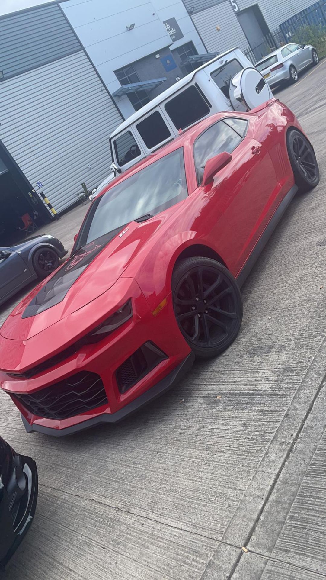 2015 RED CHEVROLET CAMARO ZL1, FACE LIFT UPGRADED, FULL METH KIT, WITH NOVA *PLUS VAT* - Image 4 of 12