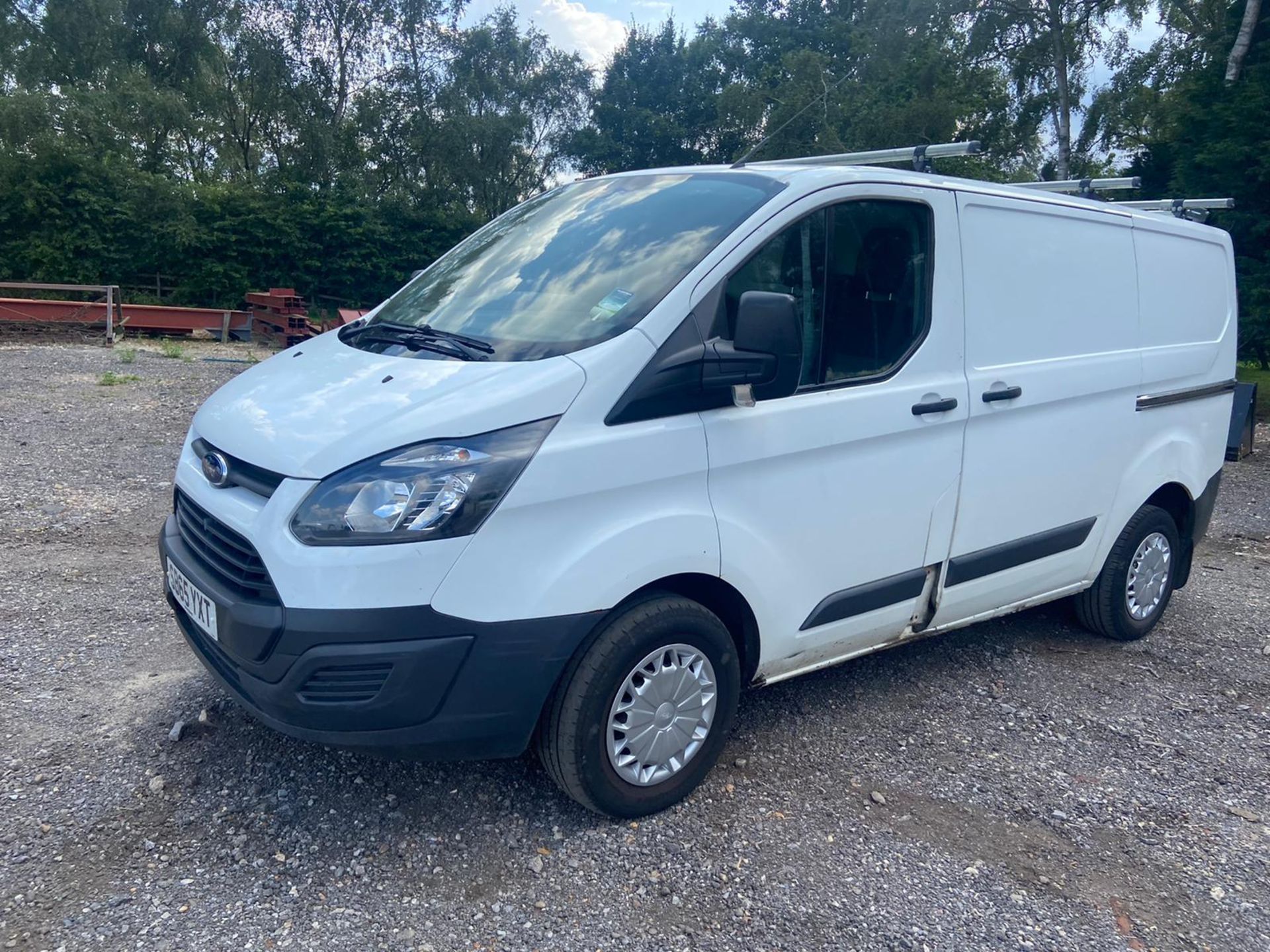 2016/65 FORD TRANSIT CUSTOM 270 ECO-TECH WHITE PANEL VAN, 2.2 DIESEL ENGINE, 58K MILES *PLUS VAT* - Image 3 of 10