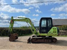 HYUNDAI ROBEX R55-3 5.5 TON EXCAVATOR, RUNS, DRIVES AND DIGS, SHOWING A LOW 4384 HOURS *PLUS VAT*