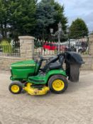 JOHN DEERE GT235 RIDE ON LAWN MOWER WITH COLLECTOR, 48 INCH CUTTING DECK *NO VAT*