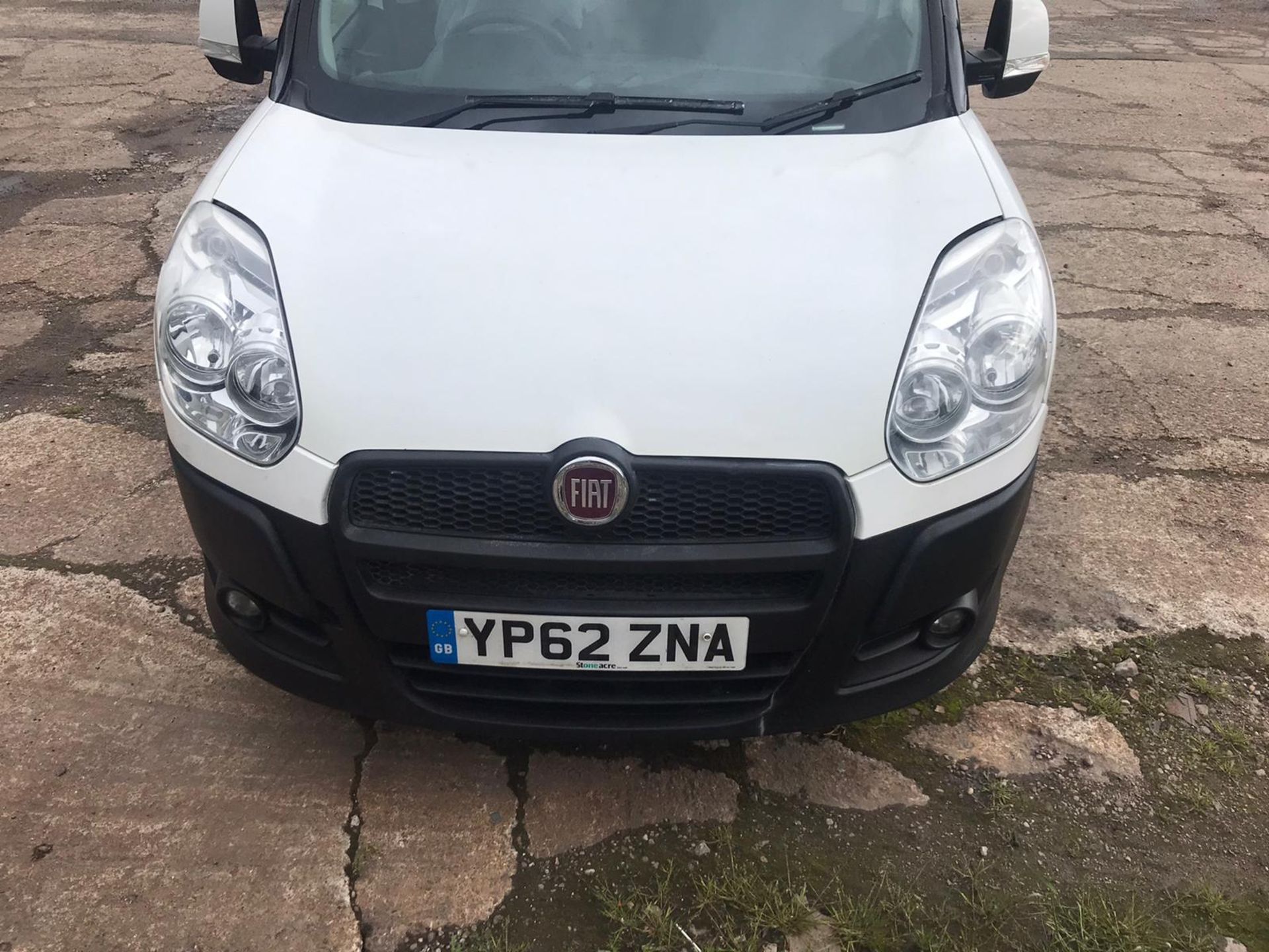 2012 FIAT DOBLO SX MULTIJET WHITE PANEL VAN, SHOWING 88,758 MILES, 1248CC DIESEL ENGINE *NO VAT* - Image 4 of 7