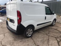 2012 FIAT DOBLO SX MULTIJET WHITE PANEL VAN, SHOWING 88,758 MILES, 1248CC DIESEL ENGINE *NO VAT*