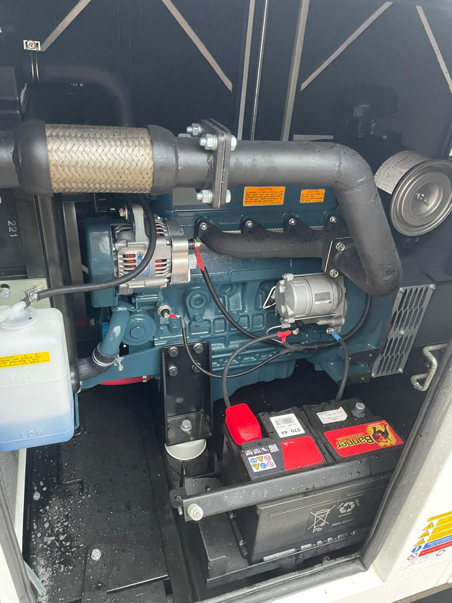 NEW AND UNUSED HARRINGTON 12KvA GENERATOR, KUBOTA 4 CYLINDER DIESEL ENGINE *PLUS VAT* - Image 6 of 9