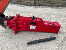 NEW AND UNUSED ES MANUFACTURING ESB00 ROCK BREAKER, SUITABLE FOR MINI DIGGER, 30mm PINS *NO VAT*
