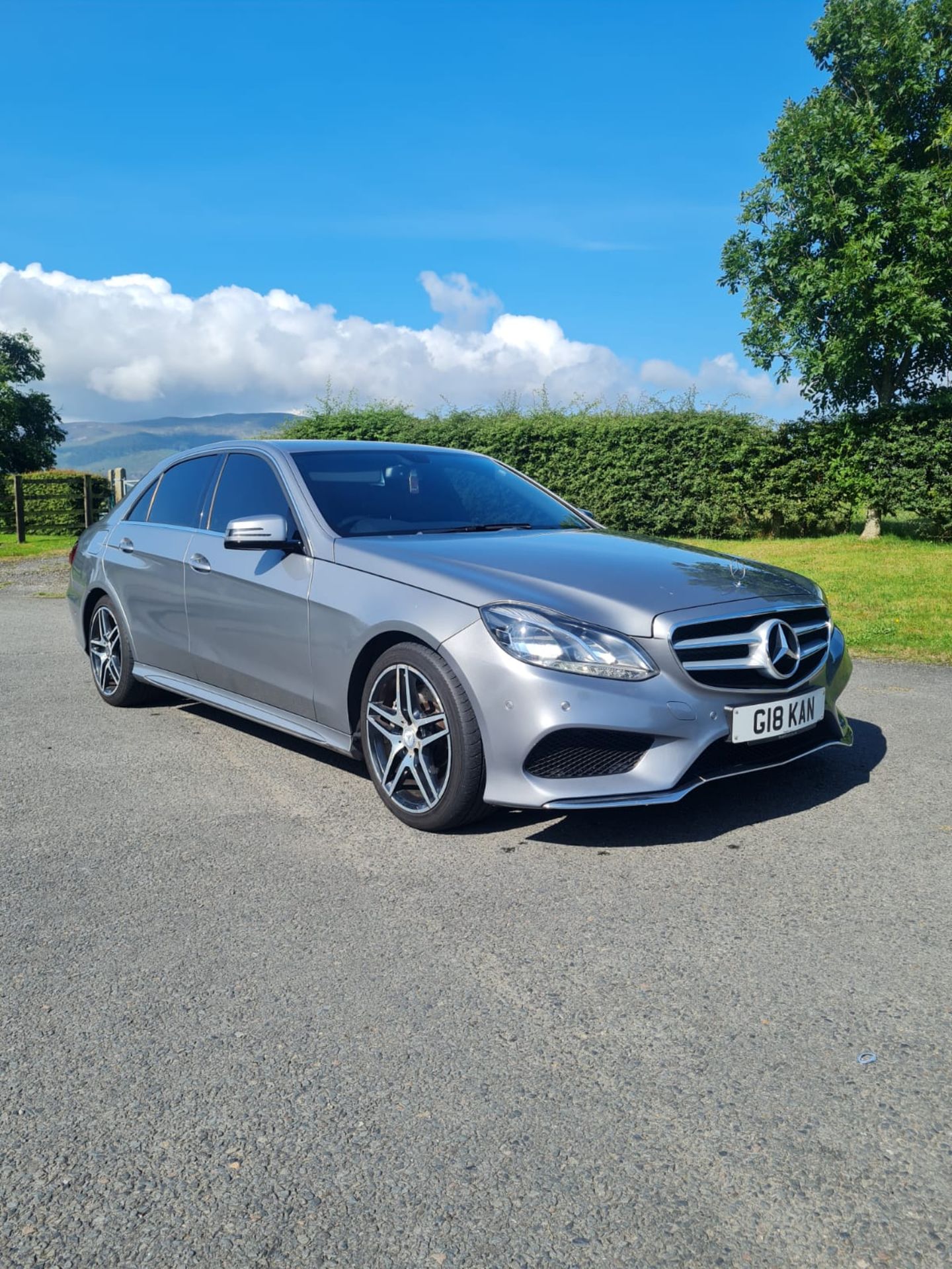 2015 MERCEDES-BENZ E350 AMG LINE BLUETEC AUTO SILVER SALOON, 100,506 MILES, 2987cc DIESEL *NO VAT*