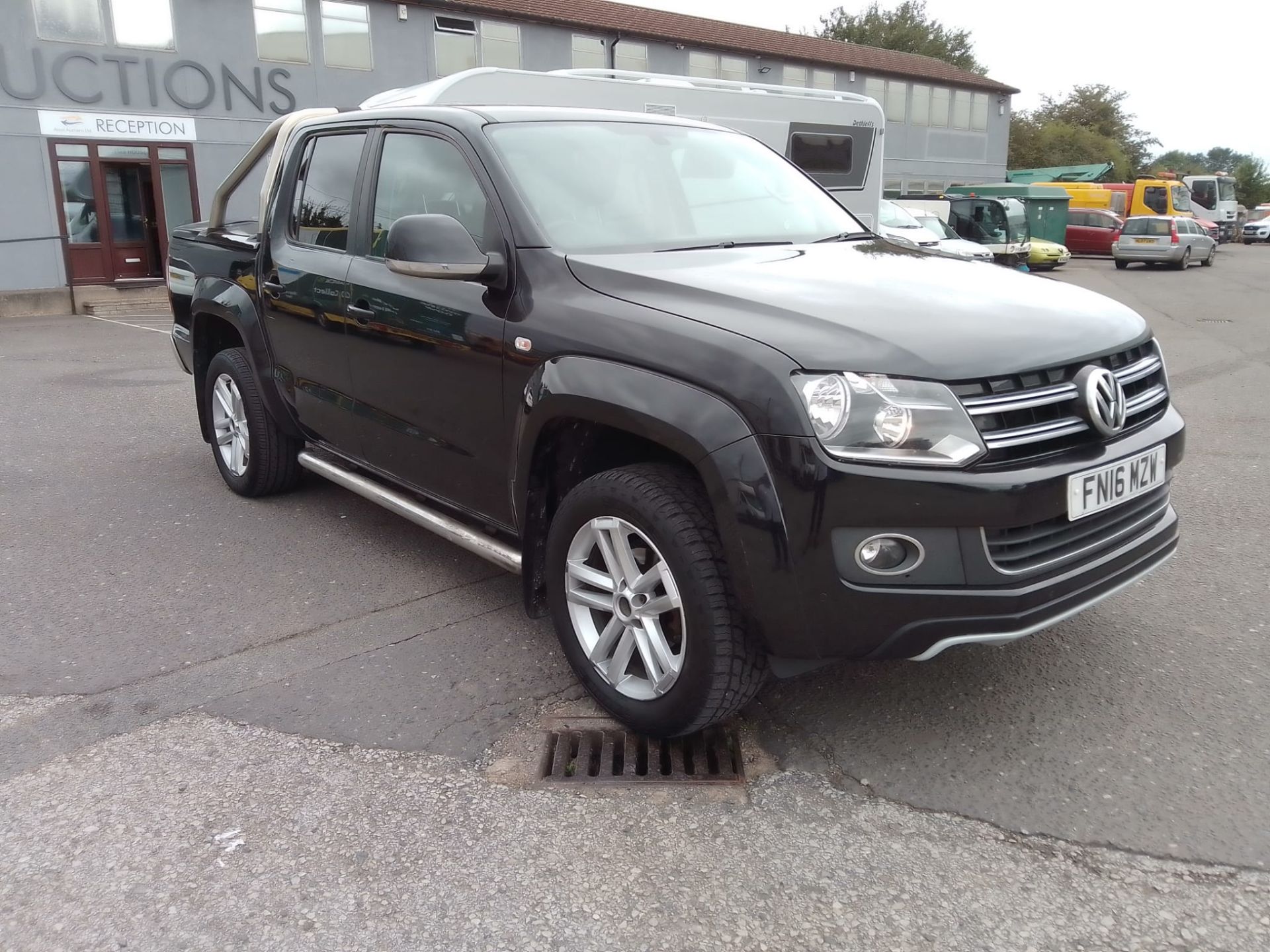 2016 VOLKSWAGEN AMAROK HIGHLINE 4MOTION DC A BLACK PICK UP, 164,557 MILES, 2.0 DIESEL *PLUS VAT*