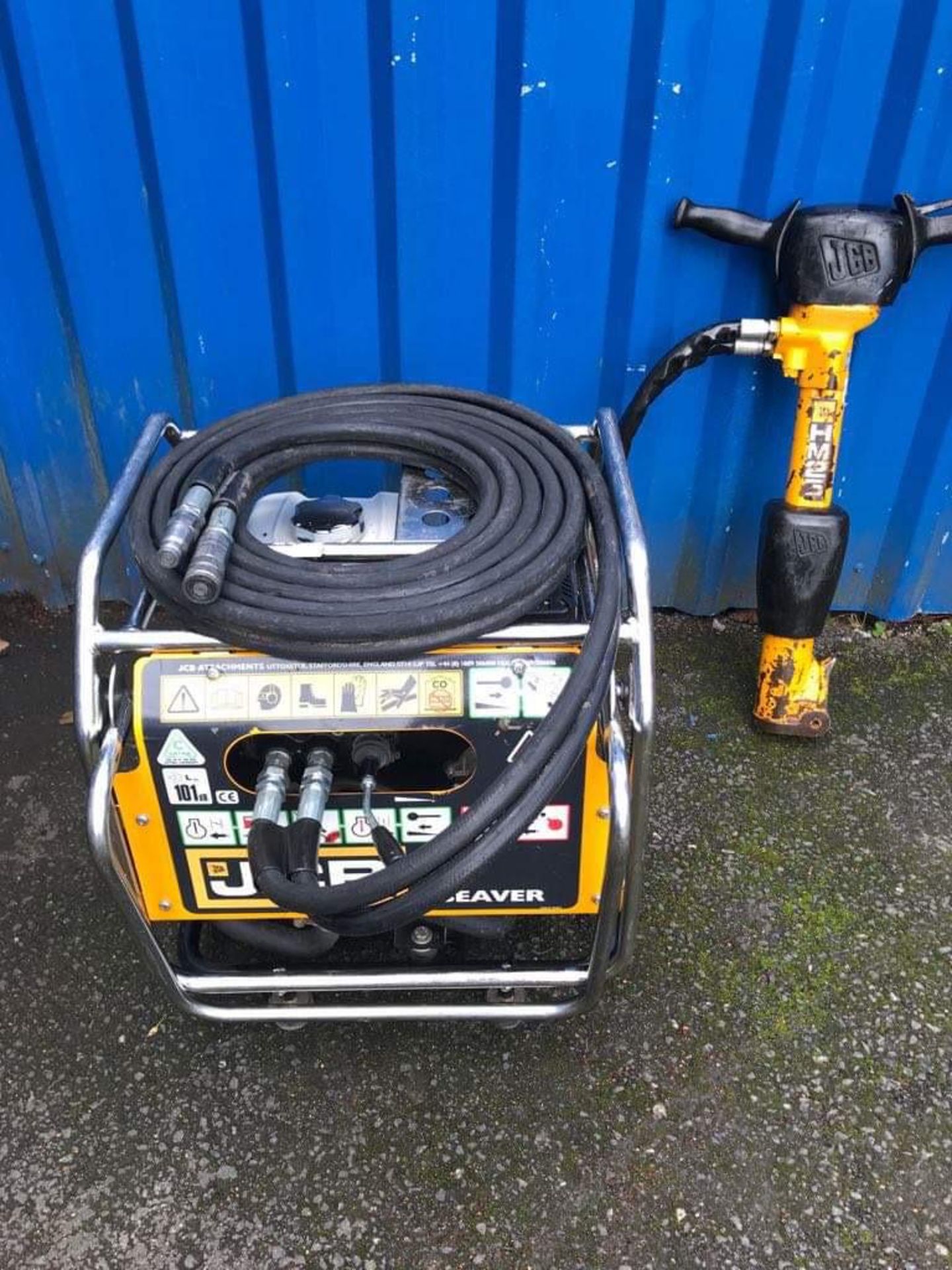 2020 JCB HYDRAULIC BEAVER PACK WITH GUN AND HOSES, RUNS AND WORKS WELL *NO VAT*