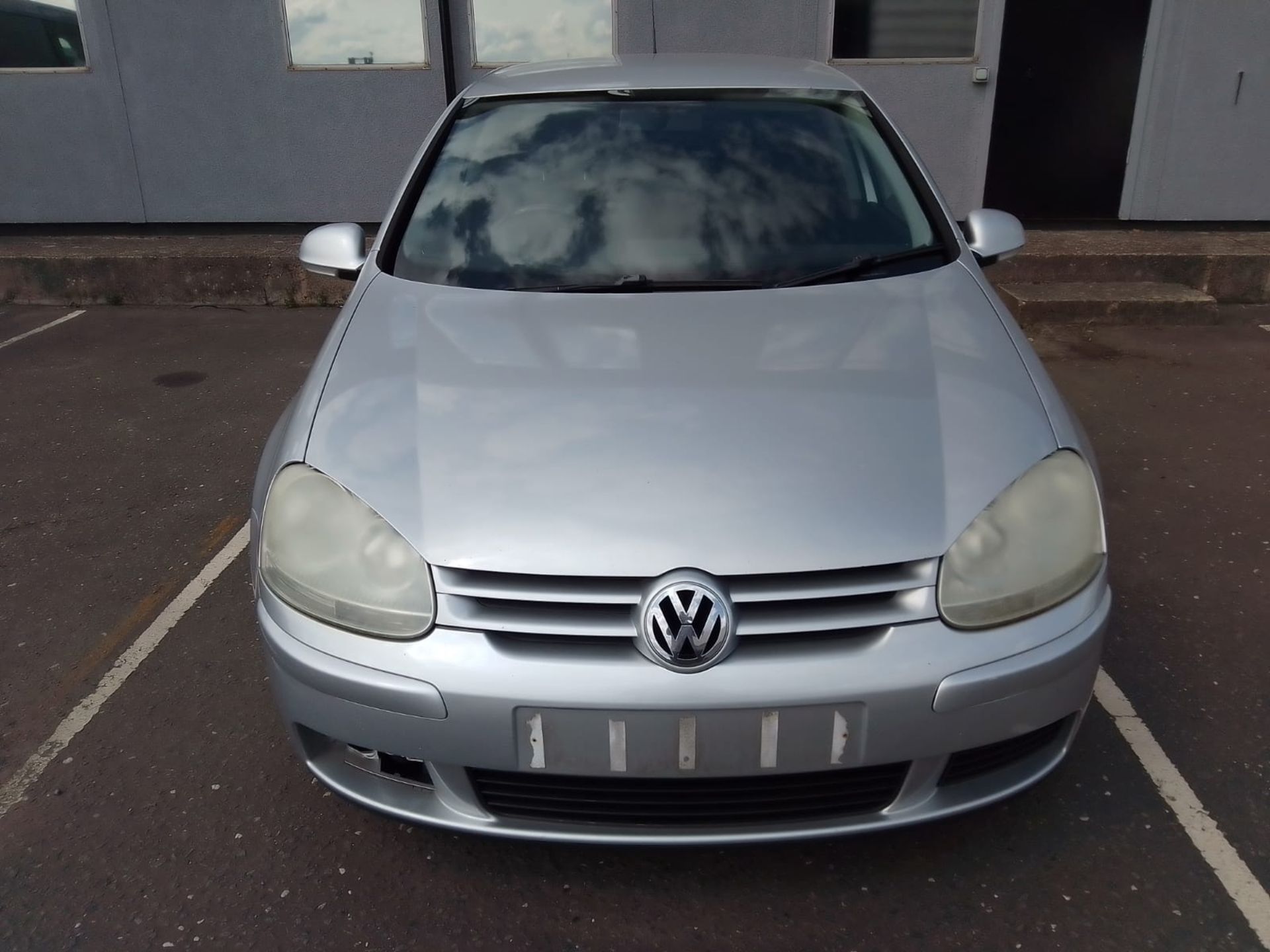 2007 VOLKSWAGEN GOLF TDI SPORT SILVER 5 DOOR HATCHBACK, 1.9 DIESEL, 201,542 MILES *NO VAT* - Image 2 of 8