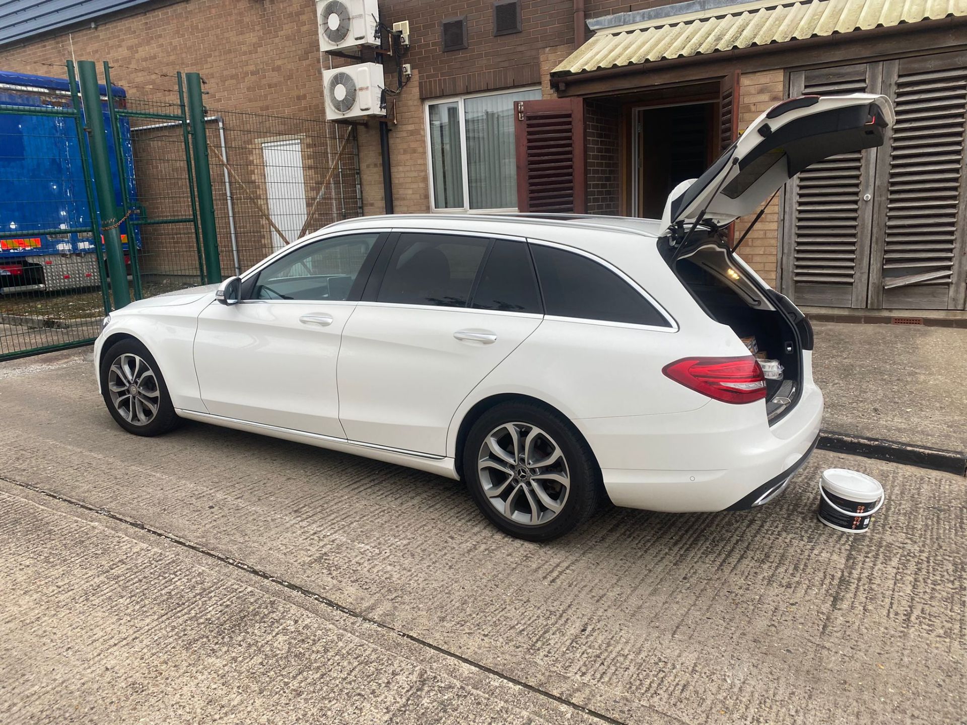 2016/66 MERCEDES-BENZ C 220 SPORT PREMIUM D AUTO WHITE ESTATE, 2.2 DIESEL, 158K MILES *NO VAT* - Image 3 of 9