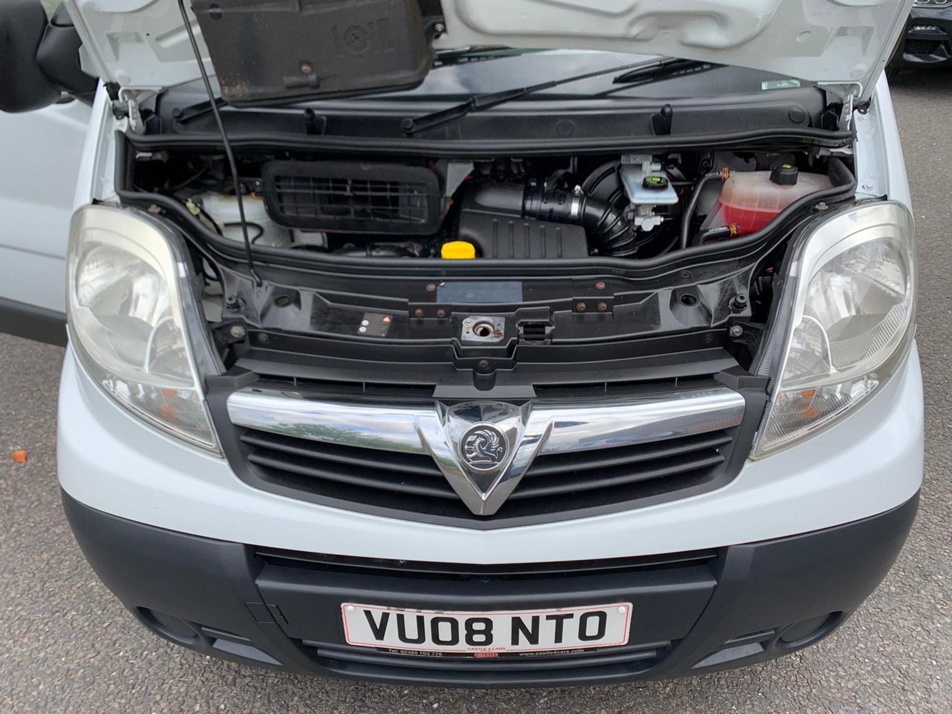 2008 VAUXHALL VIVARO 2700 CDTI SWB WHITE PANEL VAN, 123,077 MILES, 2.0 DIESEL *NO VAT* - Image 9 of 14