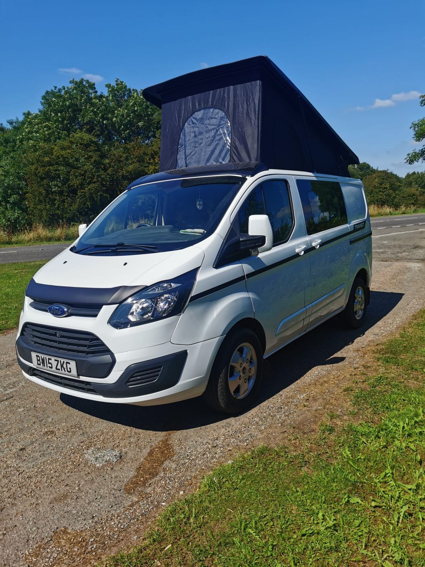 2015/15 REG FORD TRANSIT CUSTOM 290 ECO-TECH 2.2 DIESEL CAMPER / MOTOR HOME *NO VAT* - Image 3 of 17