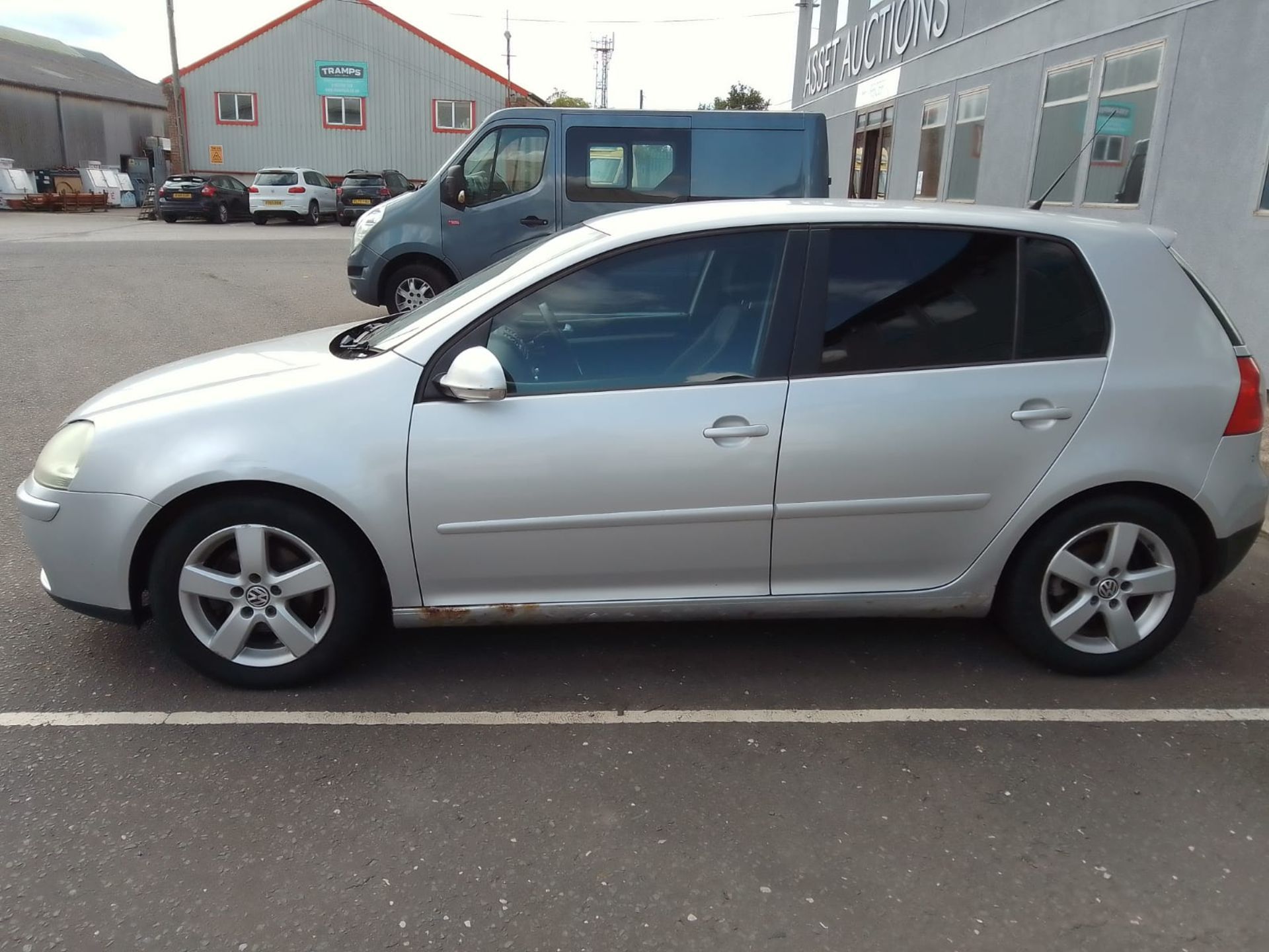 2007 VOLKSWAGEN GOLF TDI SPORT SILVER 5 DOOR HATCHBACK, 1.9 DIESEL, 201,542 MILES *NO VAT* - Image 3 of 8