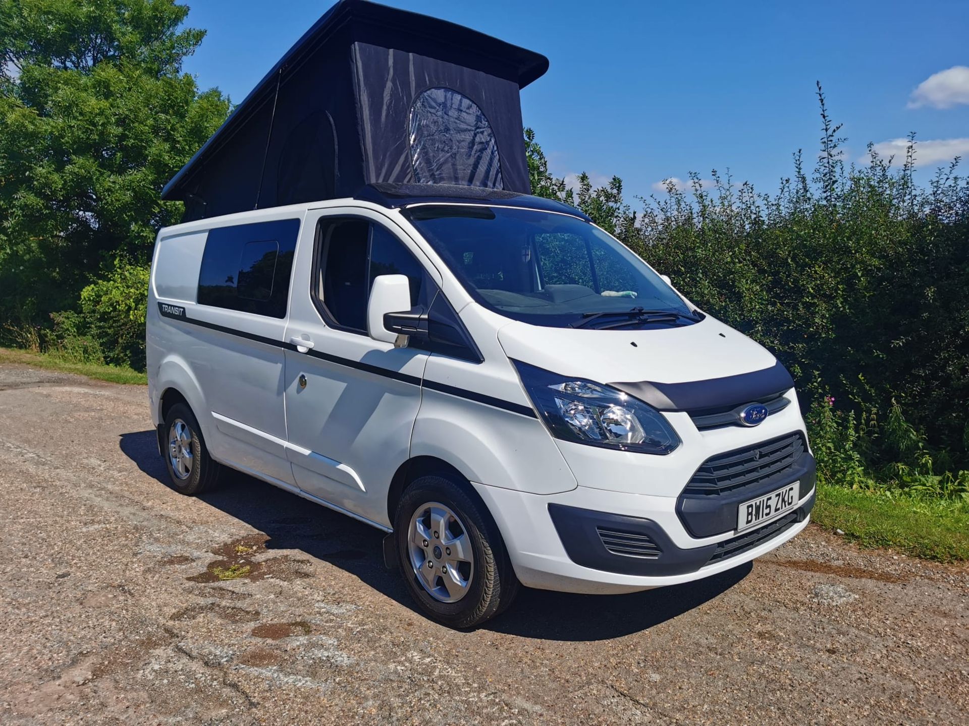 2015/15 REG FORD TRANSIT CUSTOM 290 ECO-TECH 2.2 DIESEL CAMPER / MOTOR HOME *NO VAT*