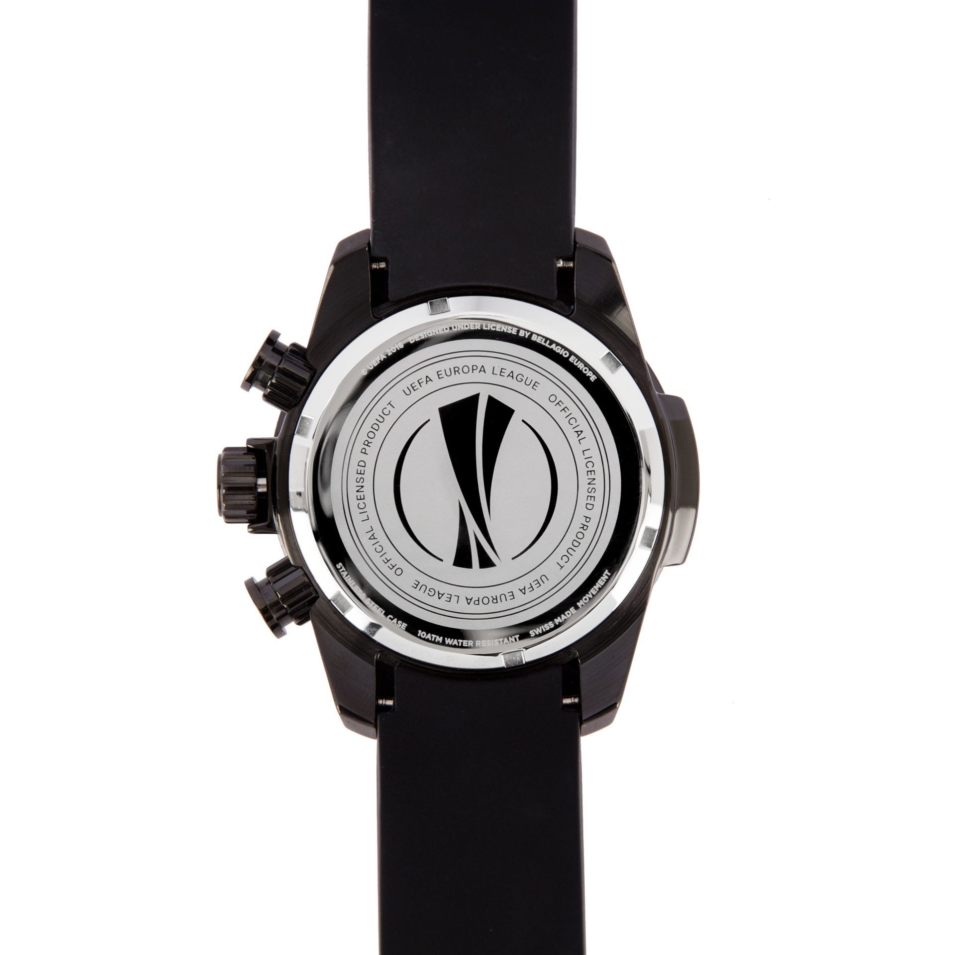 BRAND NEW OFFICIAL UEFA EUROPA LEAGUE 45 MINUTES COUNTDOWN WATCH EL45-BLKB-BLORP, RRP £225 - Image 3 of 5