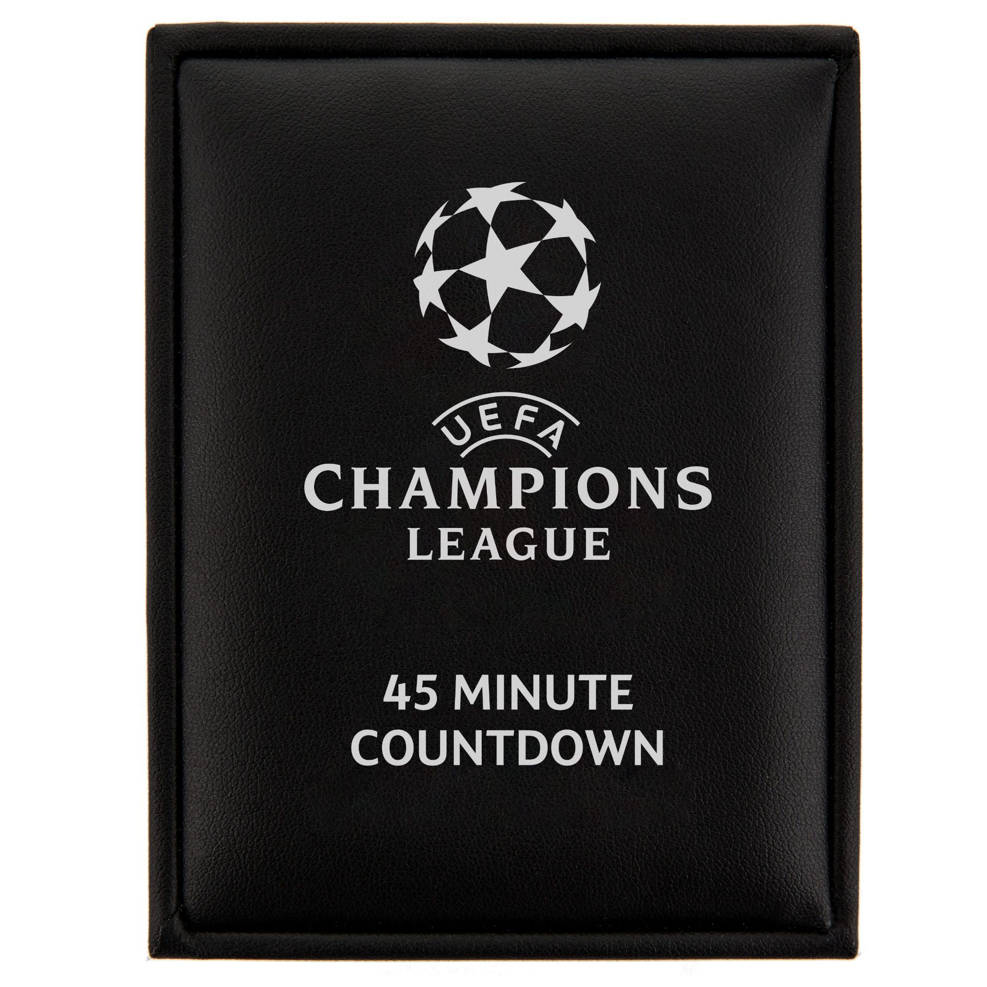 BRAND NEW OFFICIAL UEFA CHAMPIONS LEAGUE 45 MINUTE COUNTDOWN CL45-GLDW-BLBLP, RRP £225 - Image 5 of 5