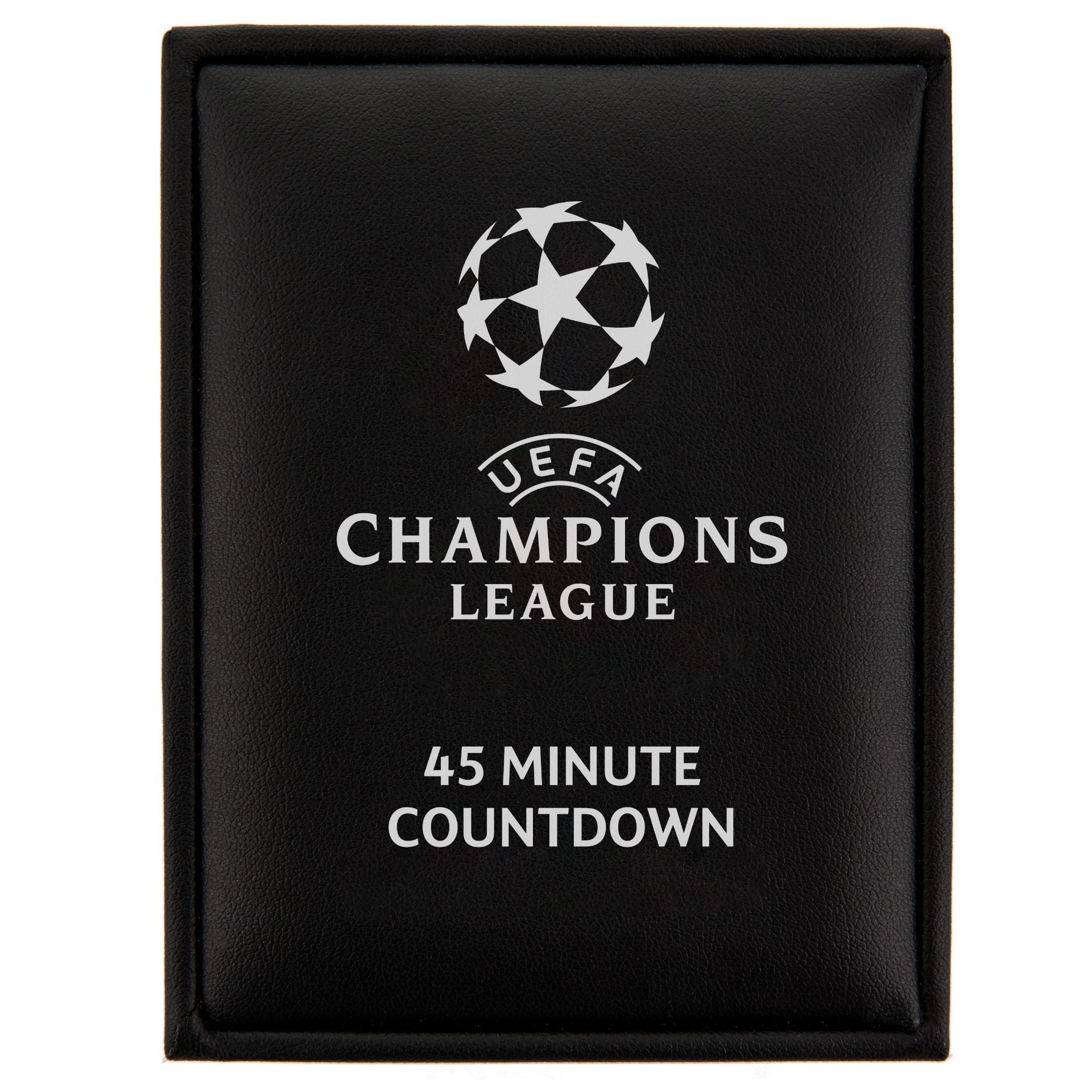 BRAND NEW OFFICIAL UEFA CHAMPIONS LEAGUE 45 MINUTE COUNTDOWN WATCH CL45-GLDW-BLWHP, RRP £225 - Image 5 of 5
