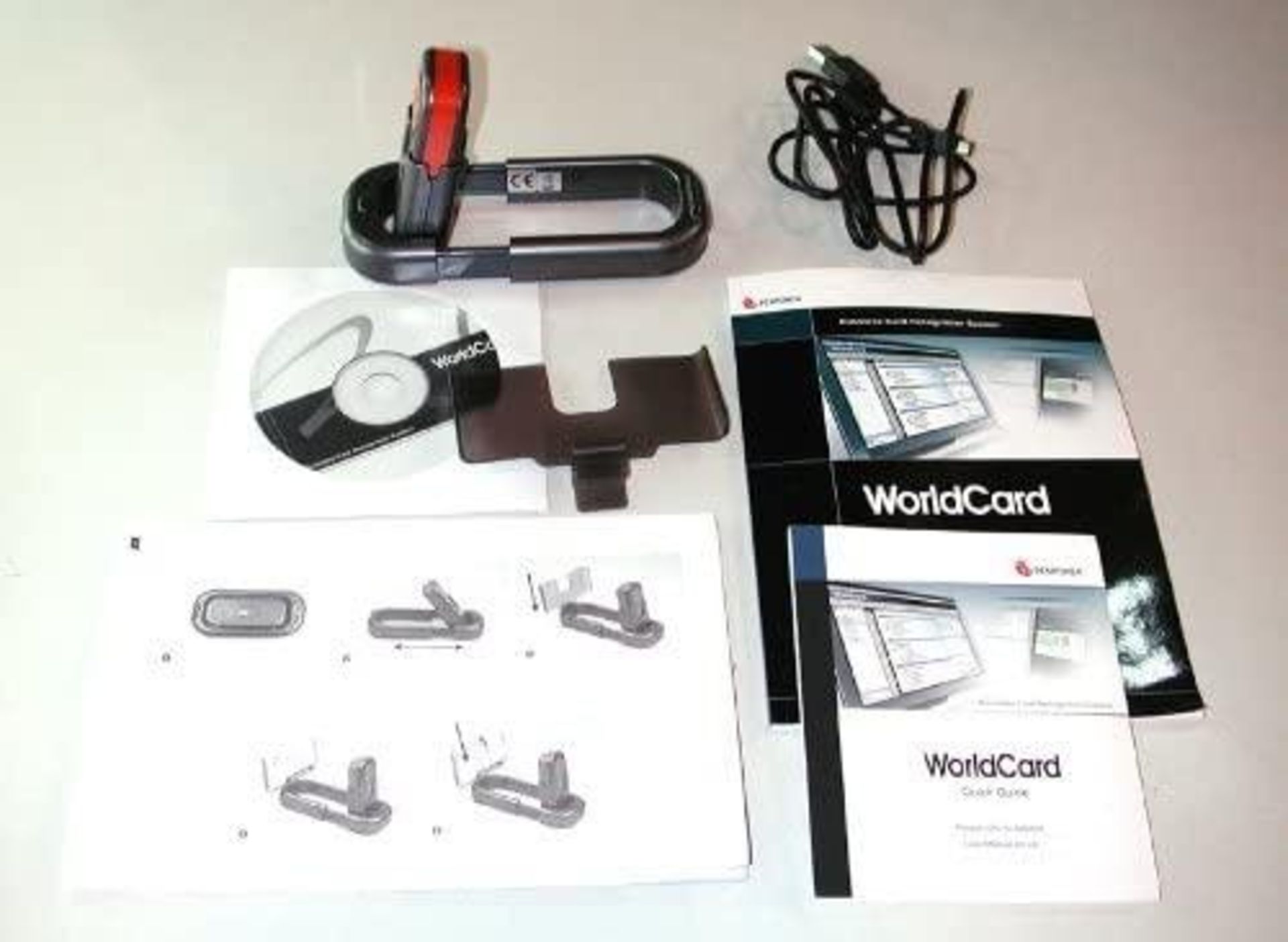 10 x PENPOWER WORLDCARD DUET 2 BUSINESS CARD READER RECOGNITION SCANNER AND WEBCAM *NO VAT* - Image 2 of 5