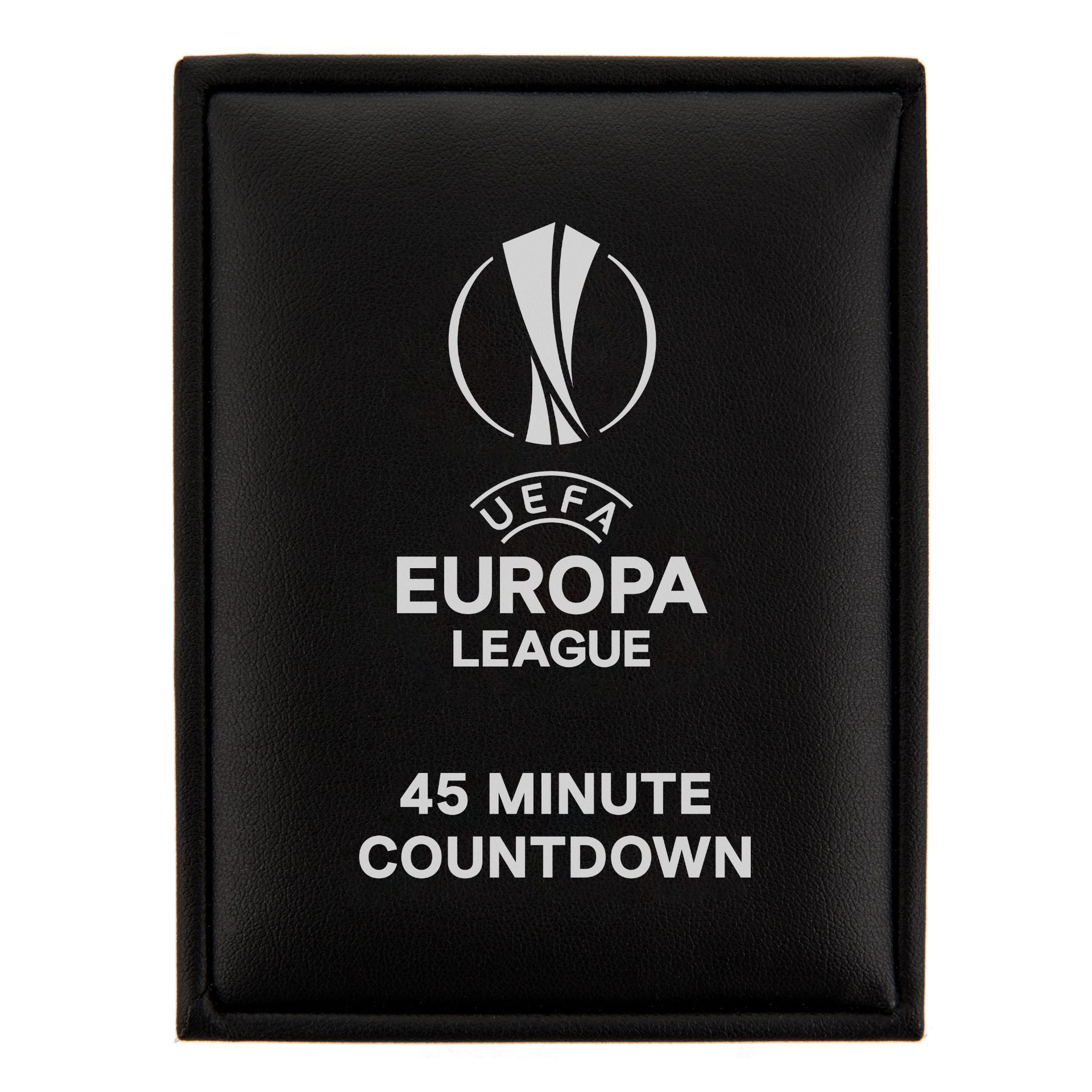 BRAND NEW OFFICIAL UEFA EUROPA LEAGUE 45 MINUTES COUNTDOWN WATCH EL45-BLKB-BLORP, RRP £225 - Image 5 of 5