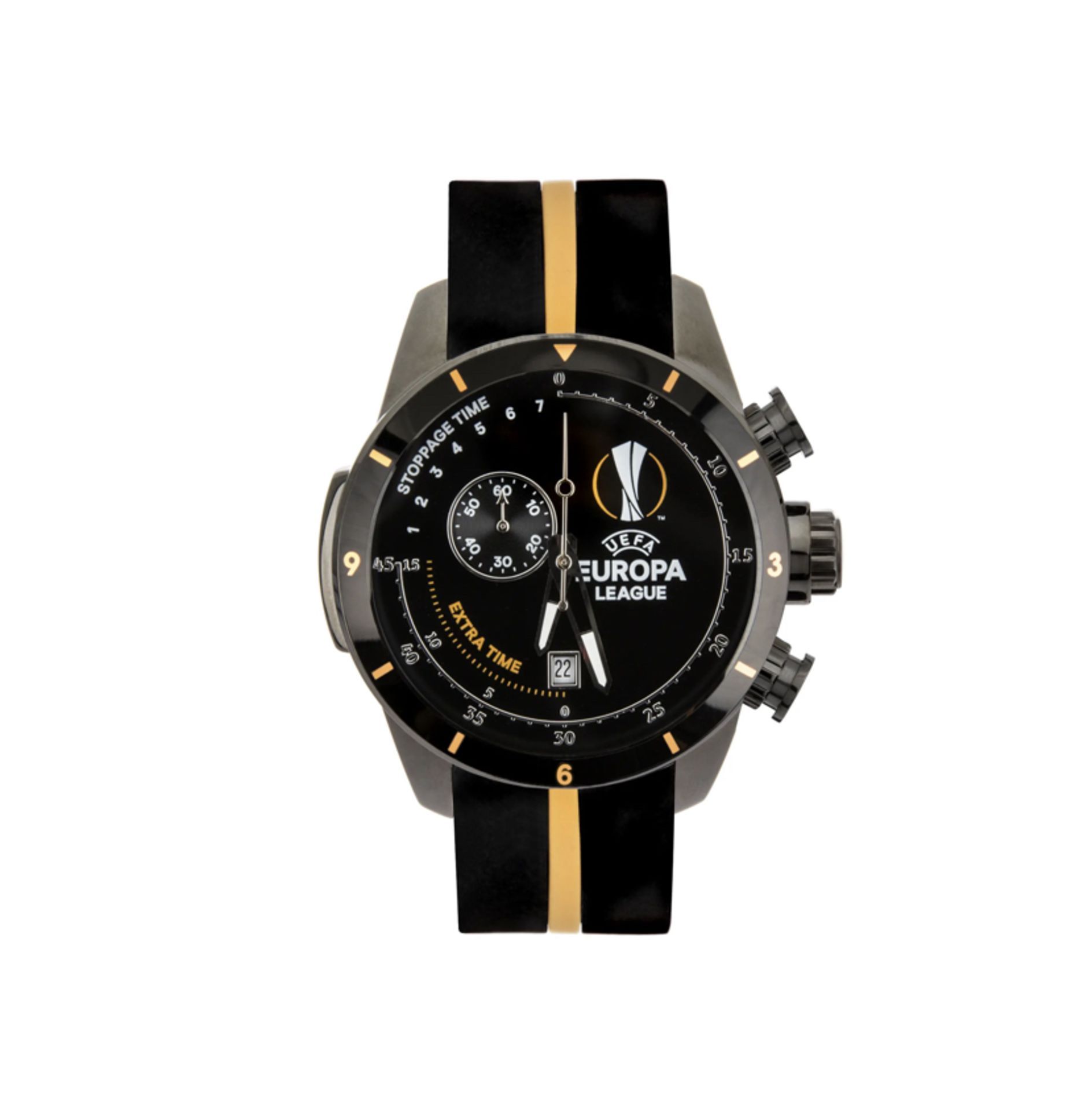 BRAND NEW OFFICIAL UEFA EUROPA LEAGUE 45 MINUTES COUNTDOWN WATCH EL45-BLKB-BLORP, RRP £225
